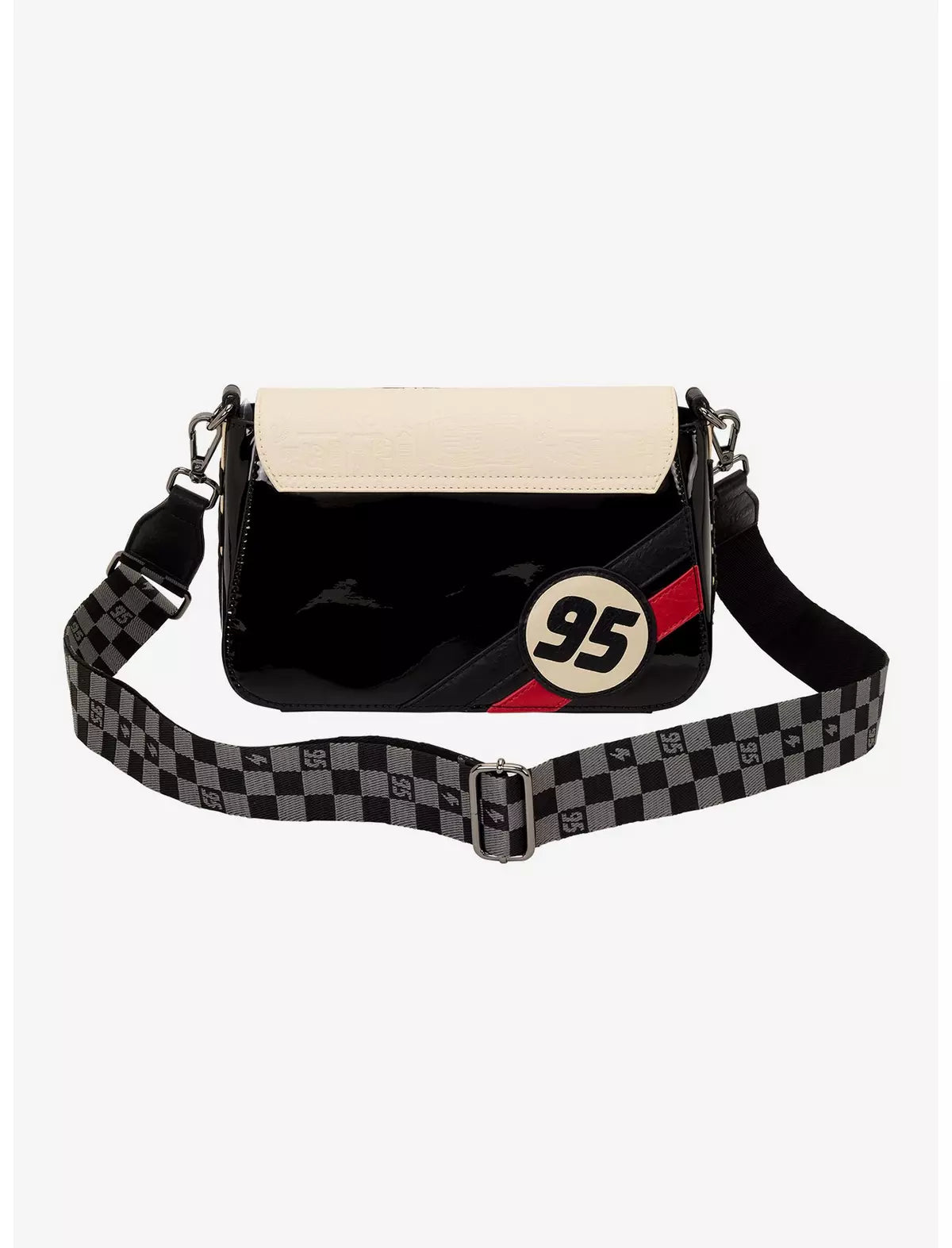 Disney Pixar Cars Lightning McQueen Racetrack Crossbody Bolsa