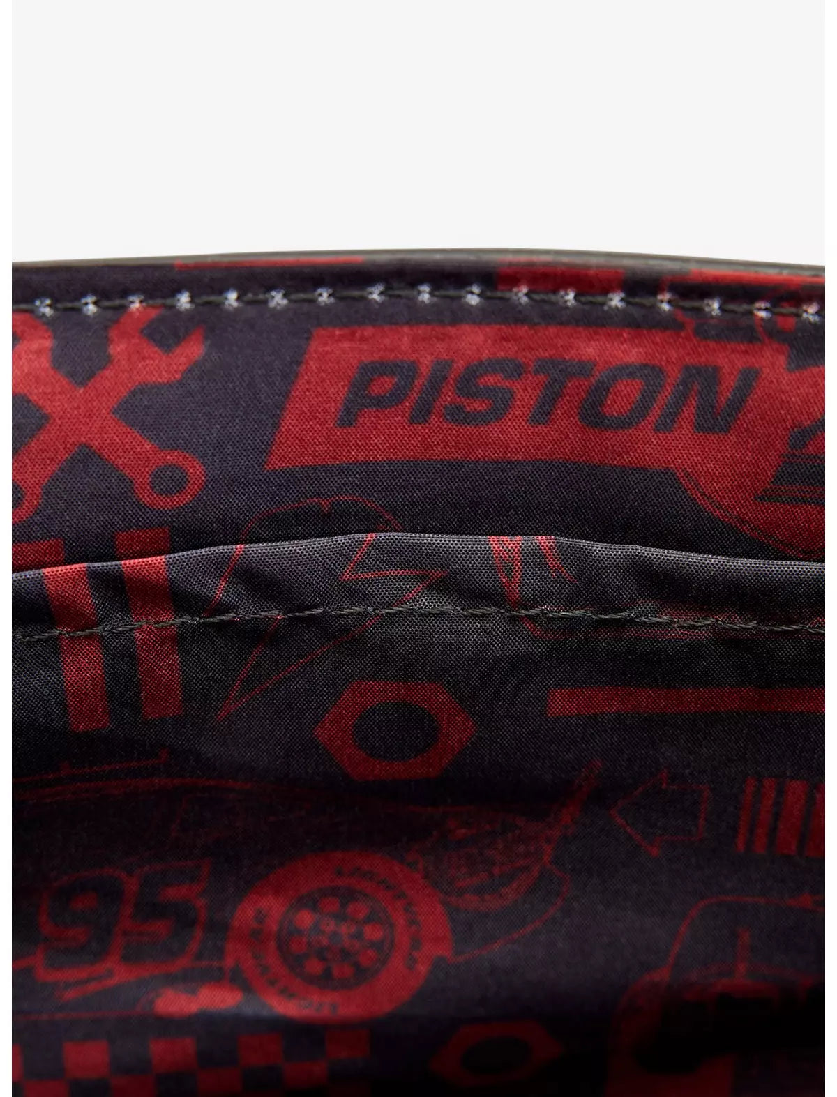 Disney Pixar Cars Lightning McQueen Racetrack Crossbody Bolsa