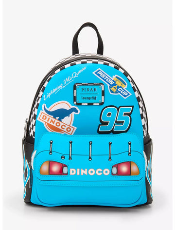 Disney Pixar Cars Lightning McQueen Dinoco Light-Up Mochila Con Luz