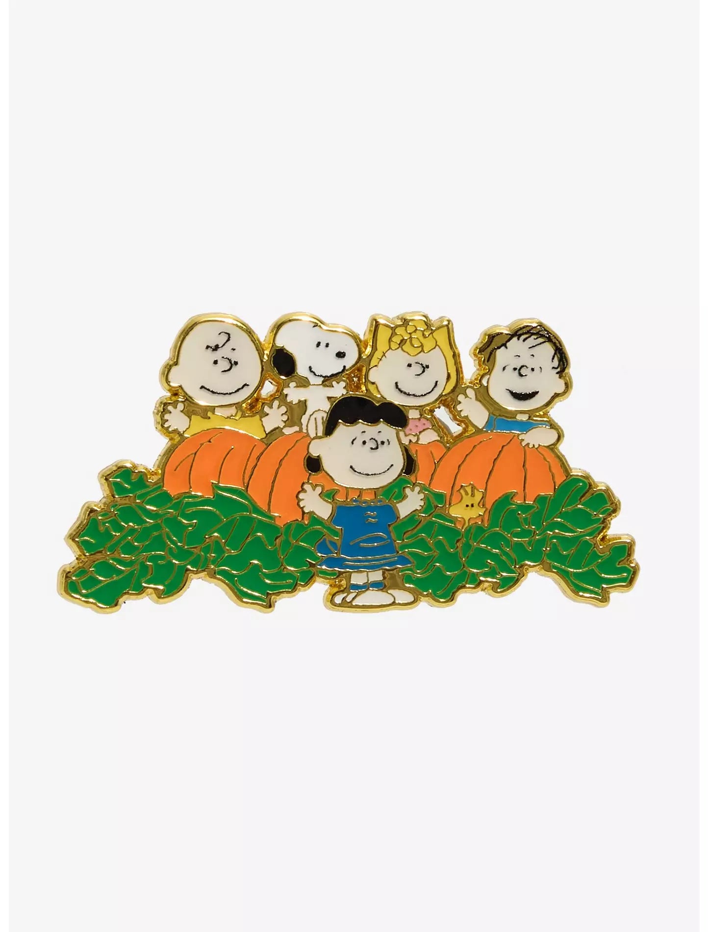 Pin Loungefly Charlie Brown Snoopy Peanuts Escena en el Huerto de Calabazas