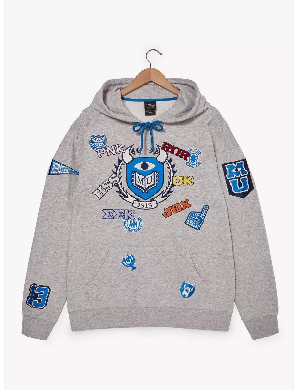 Monsters Inc Hoodie Personajes