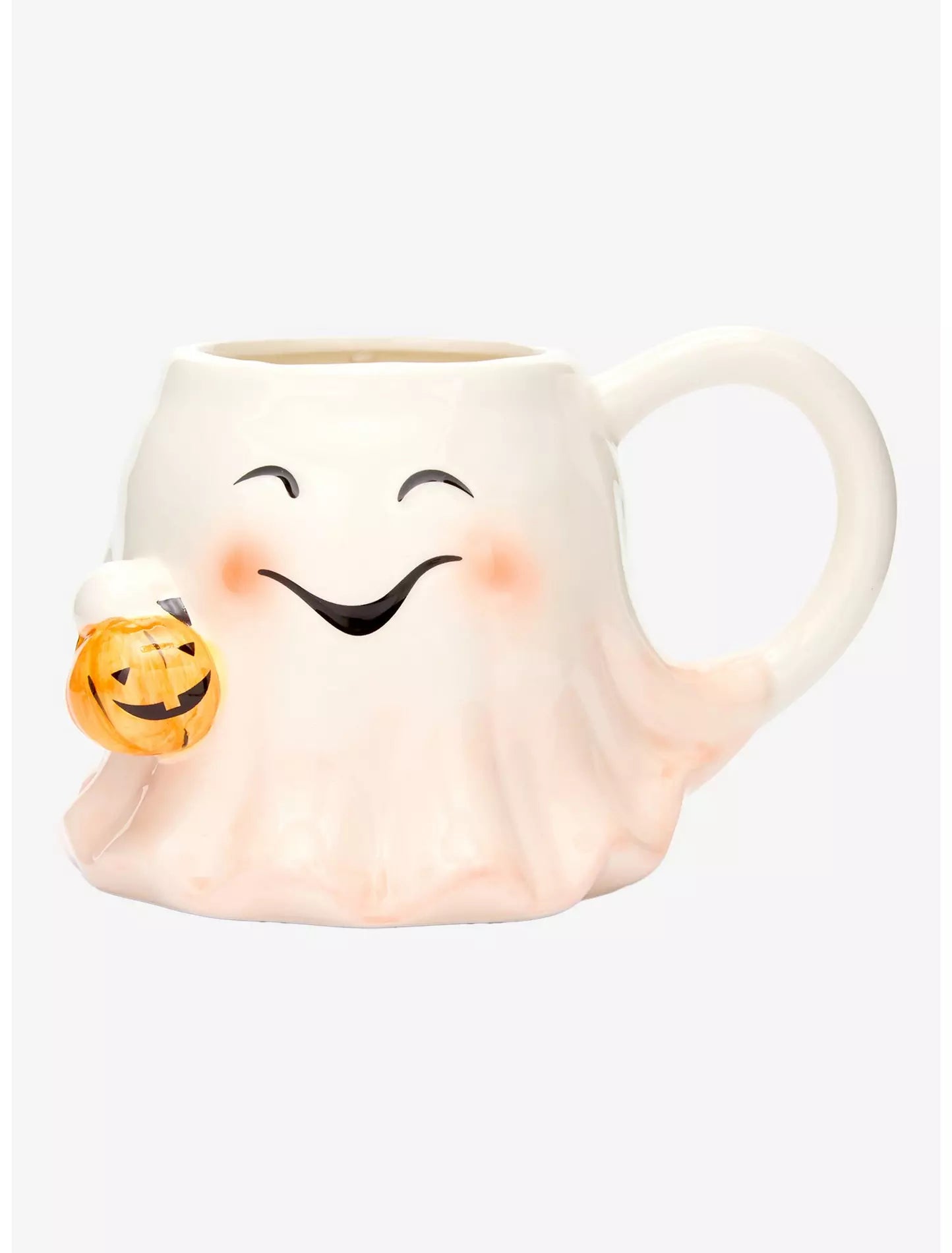 Taza Figurativa Fantasma Ombré con Calabaza Jack-O'-Lantern