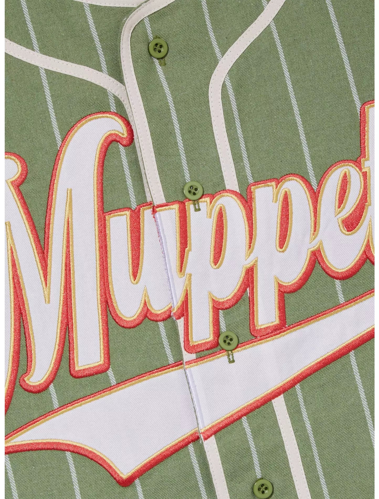 Jersey Beisbolero a Rayas Kermit The Muppets