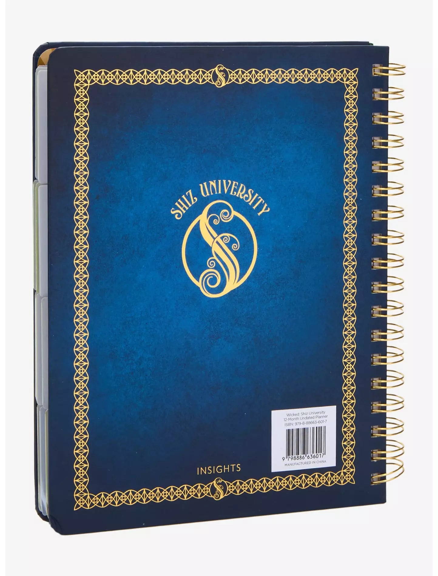 Wicked Shiz University Planificador de 12 Meses Sin Fechas