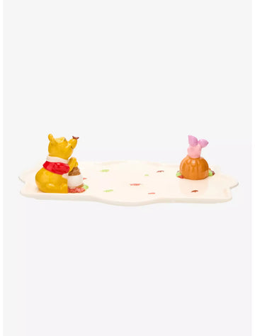 Bandeja para servir Disney Winnie the Pooh Piglet & Pooh Bear Otoño