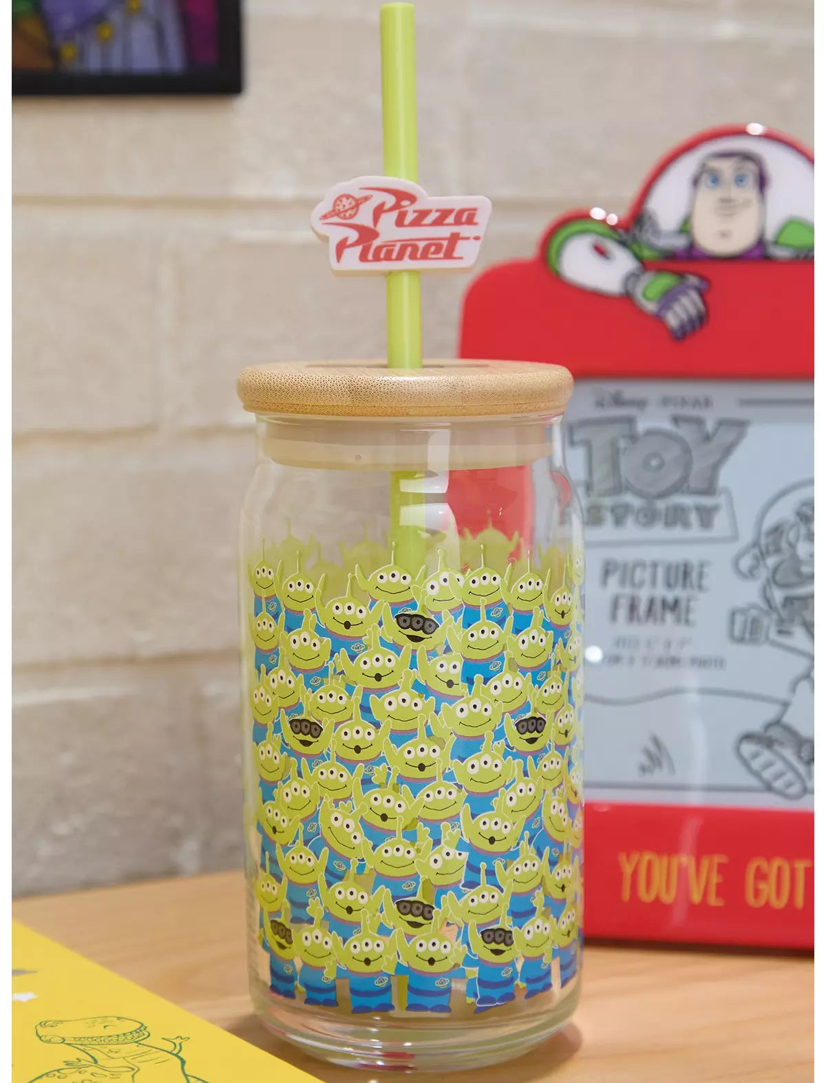 Toy Story Vaso De Vidrio Marcianitos