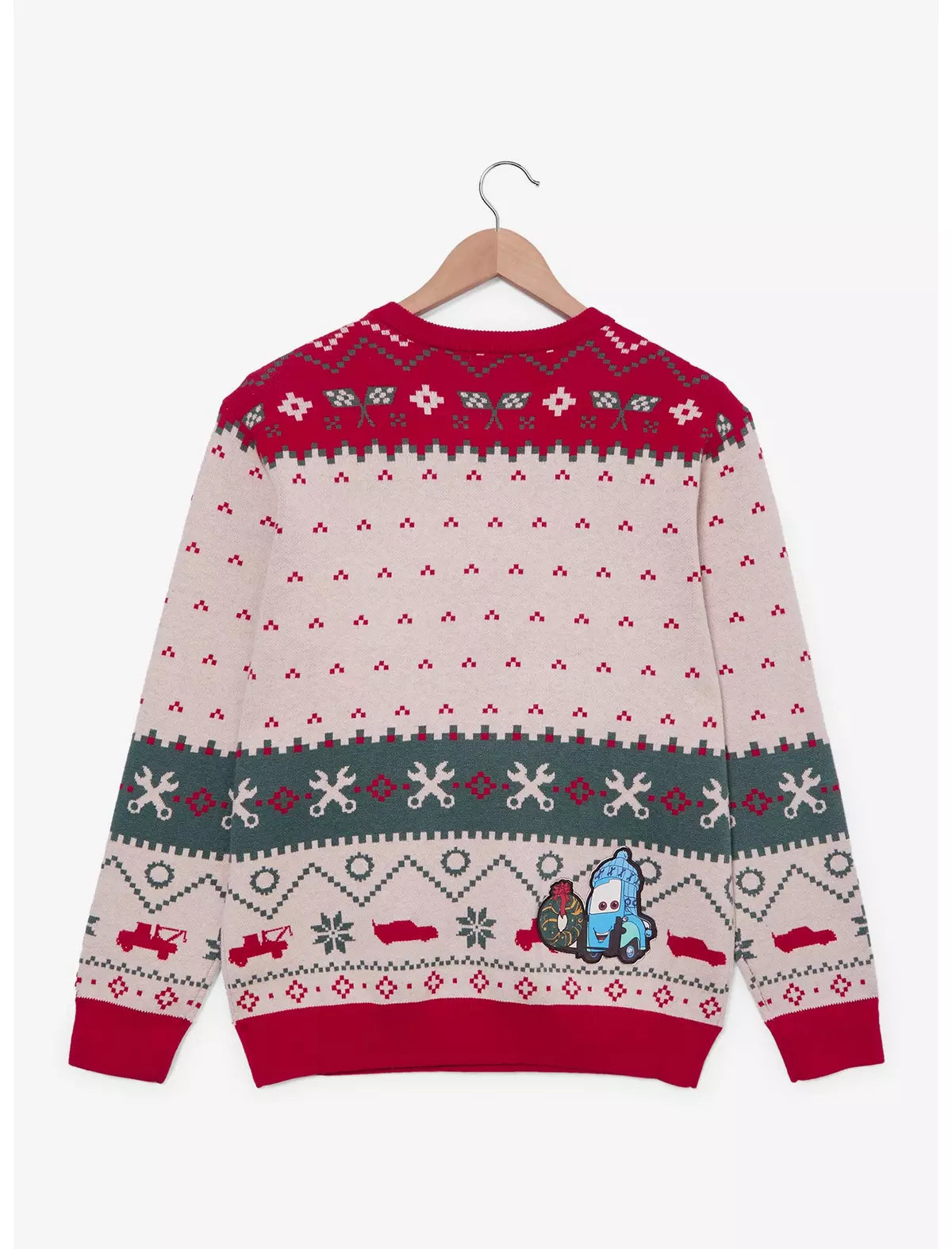 Disney Pixar Cars Lightning McQueen Ugly Sueter Navidad