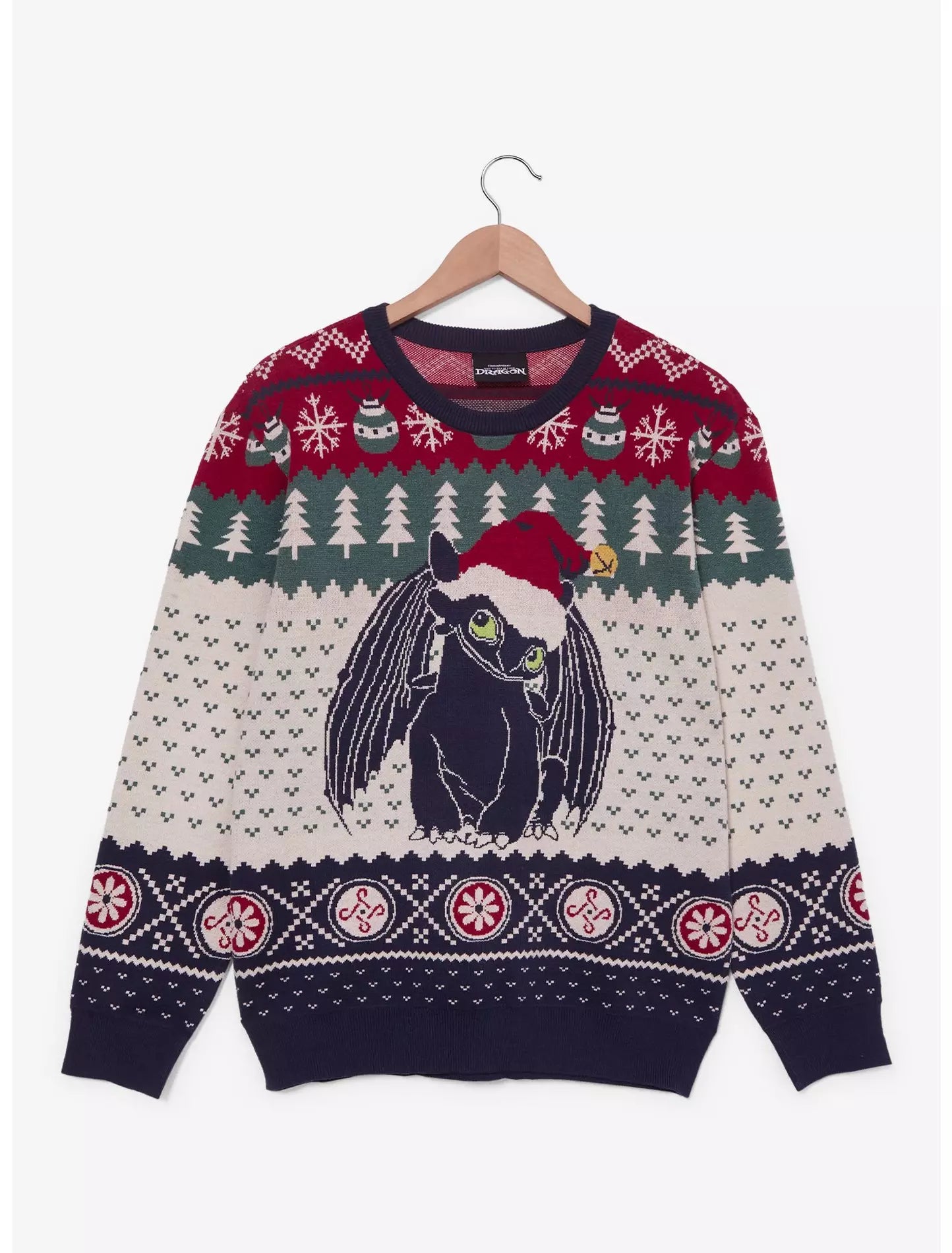 Suéter Navideño Cómo Entrenar a Tu Dragón Ugly Sweater