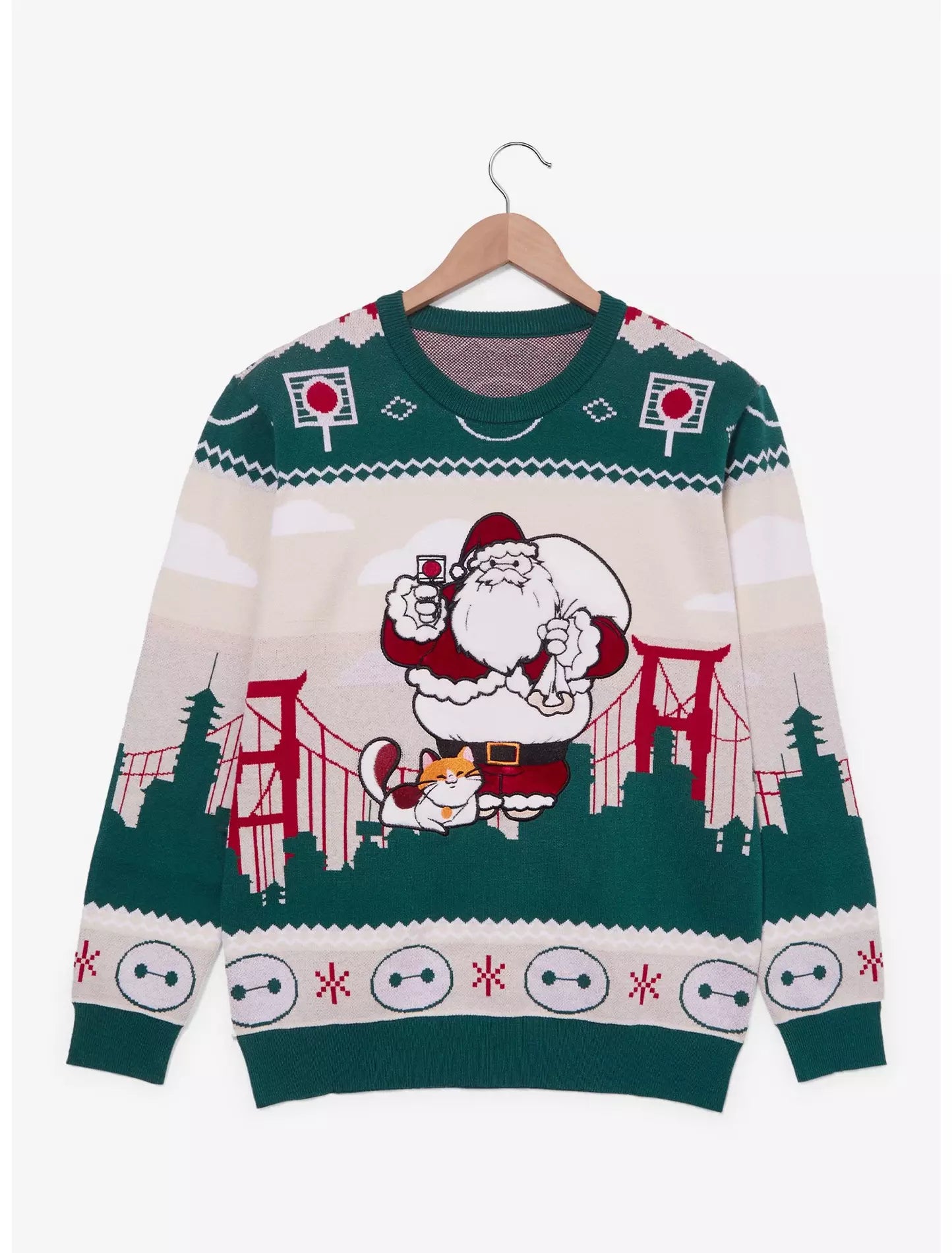 Suéter Navideño Disney Big Hero 6 Baymax Ugly Sweater