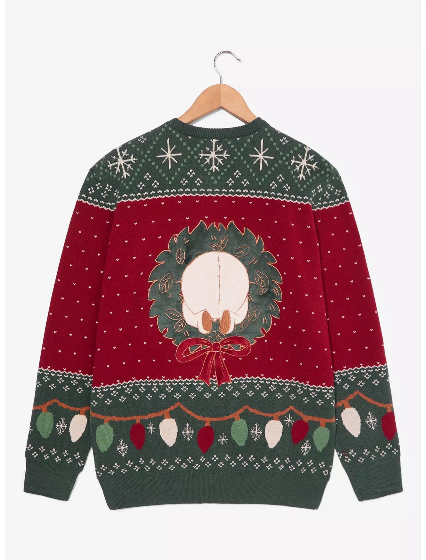 Suéter Navideño Disney Winnie the Pooh Guirnalda Ugly Sweater