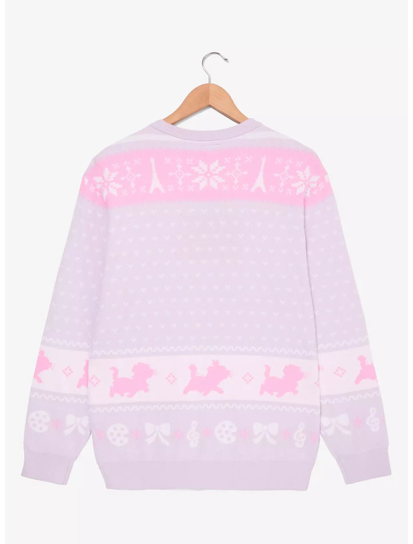 Suéter Navideño Aristogatos Gatos con Estambre Disney Ugly Sweater