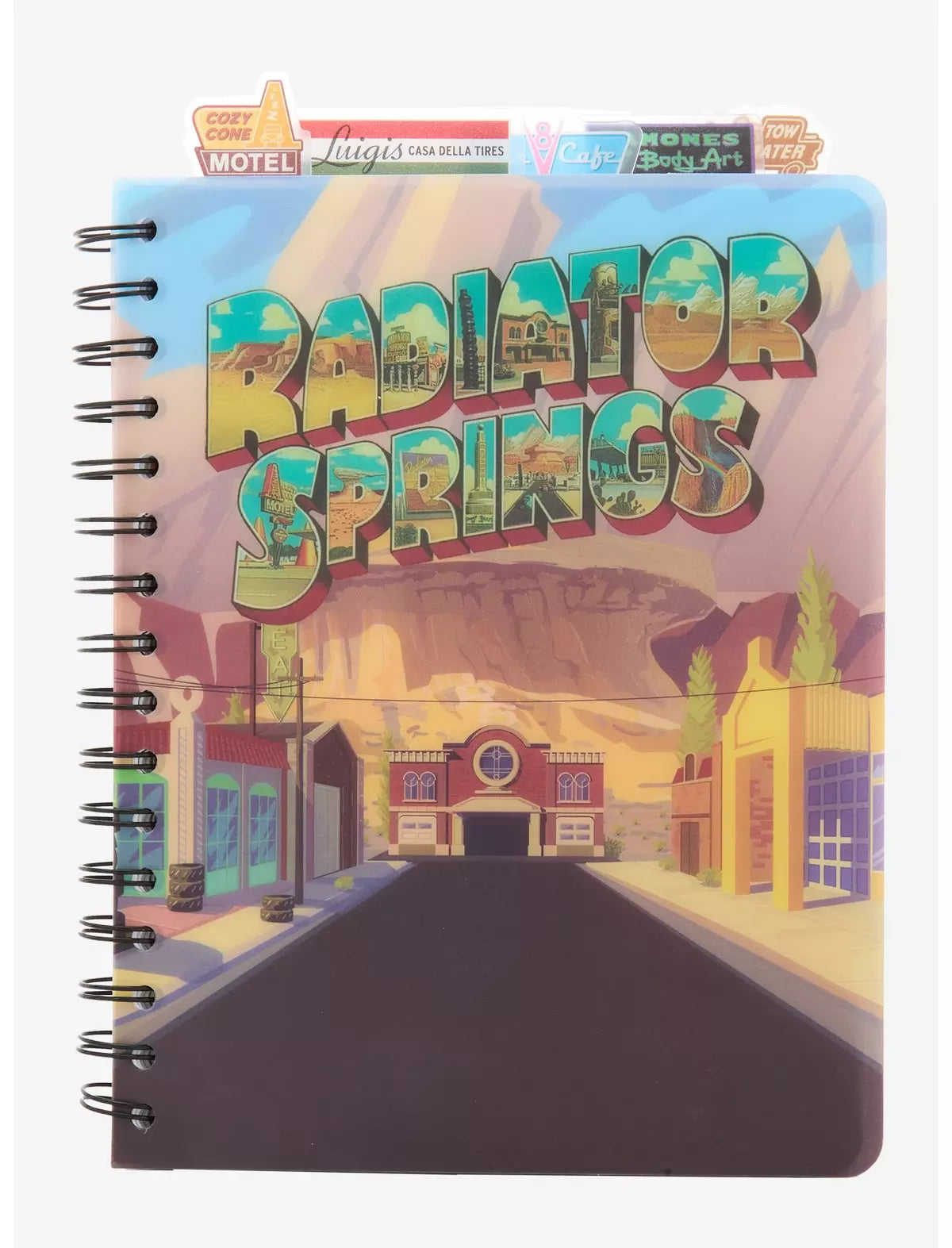 Cars Cuaderno Separadores