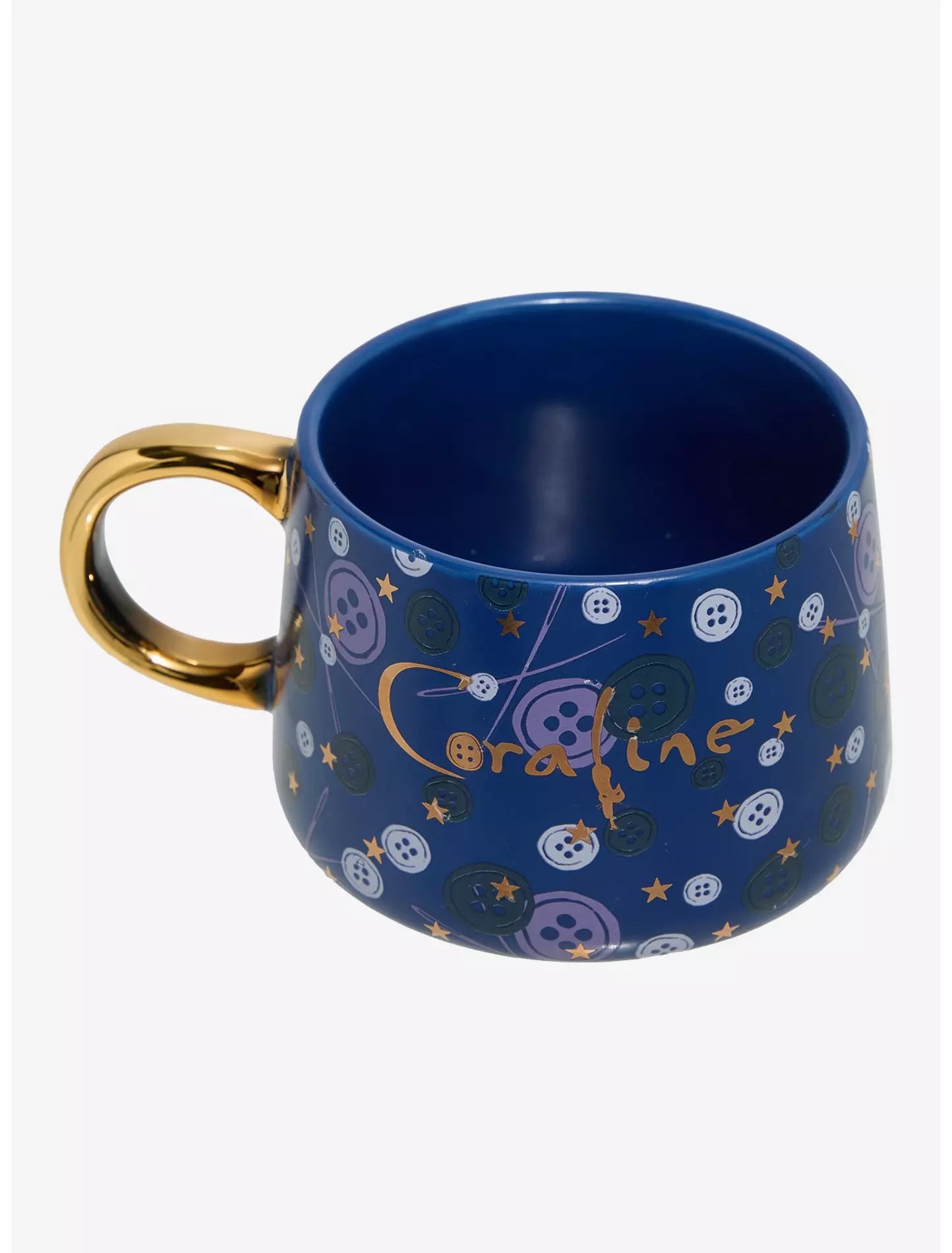 Taza Coraline Button Blue
