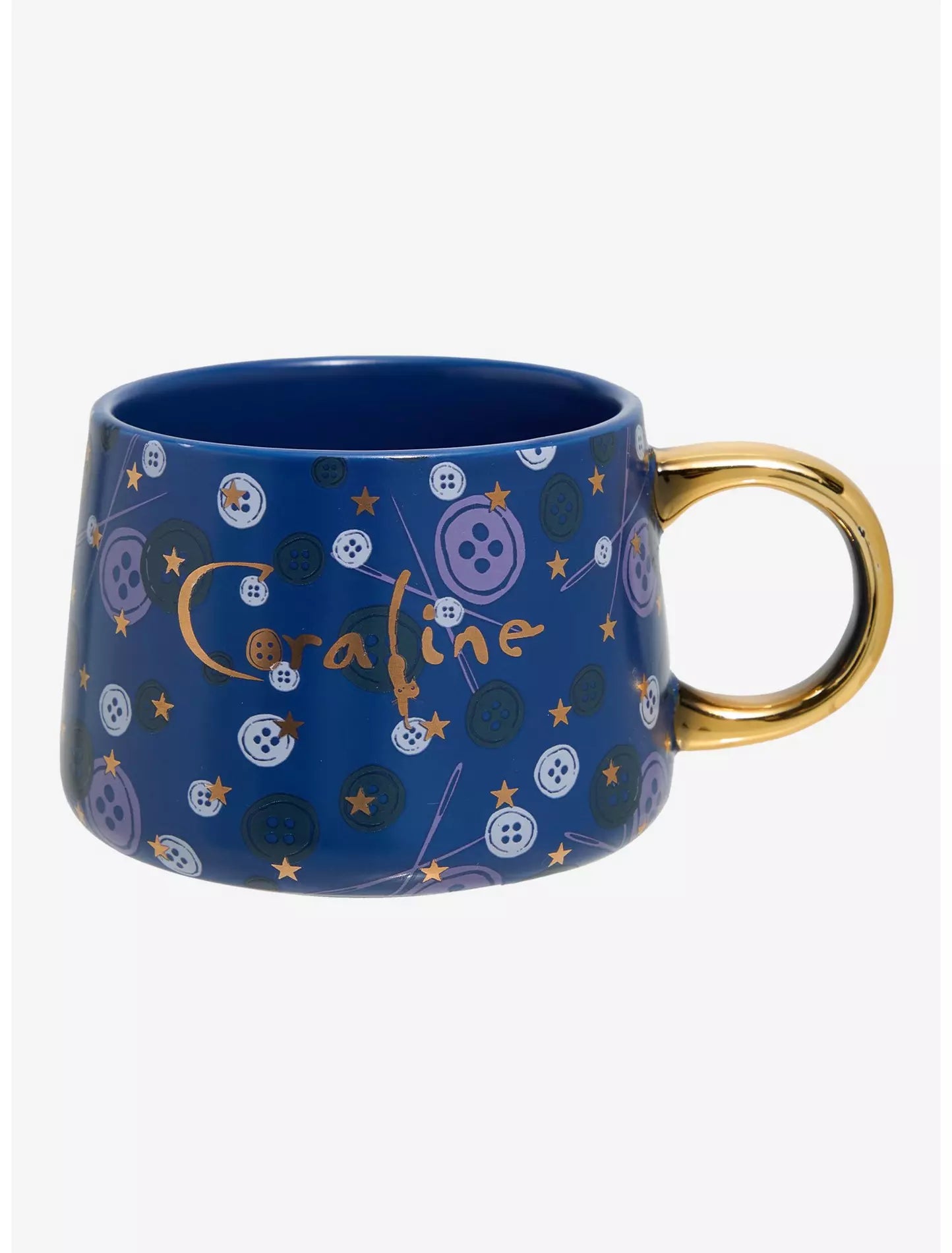 Taza Coraline Button Blue
