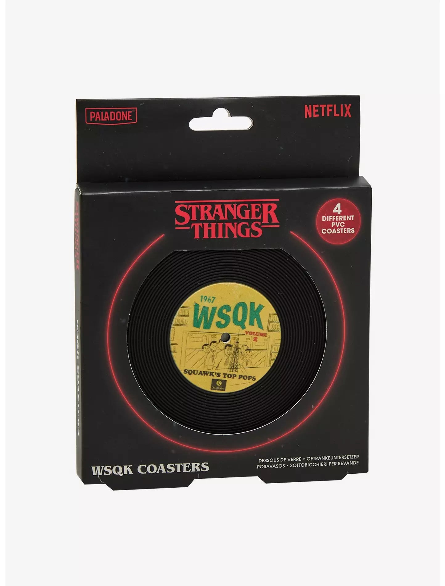 Set de Portavasos Stranger Things WSQK Vinilos