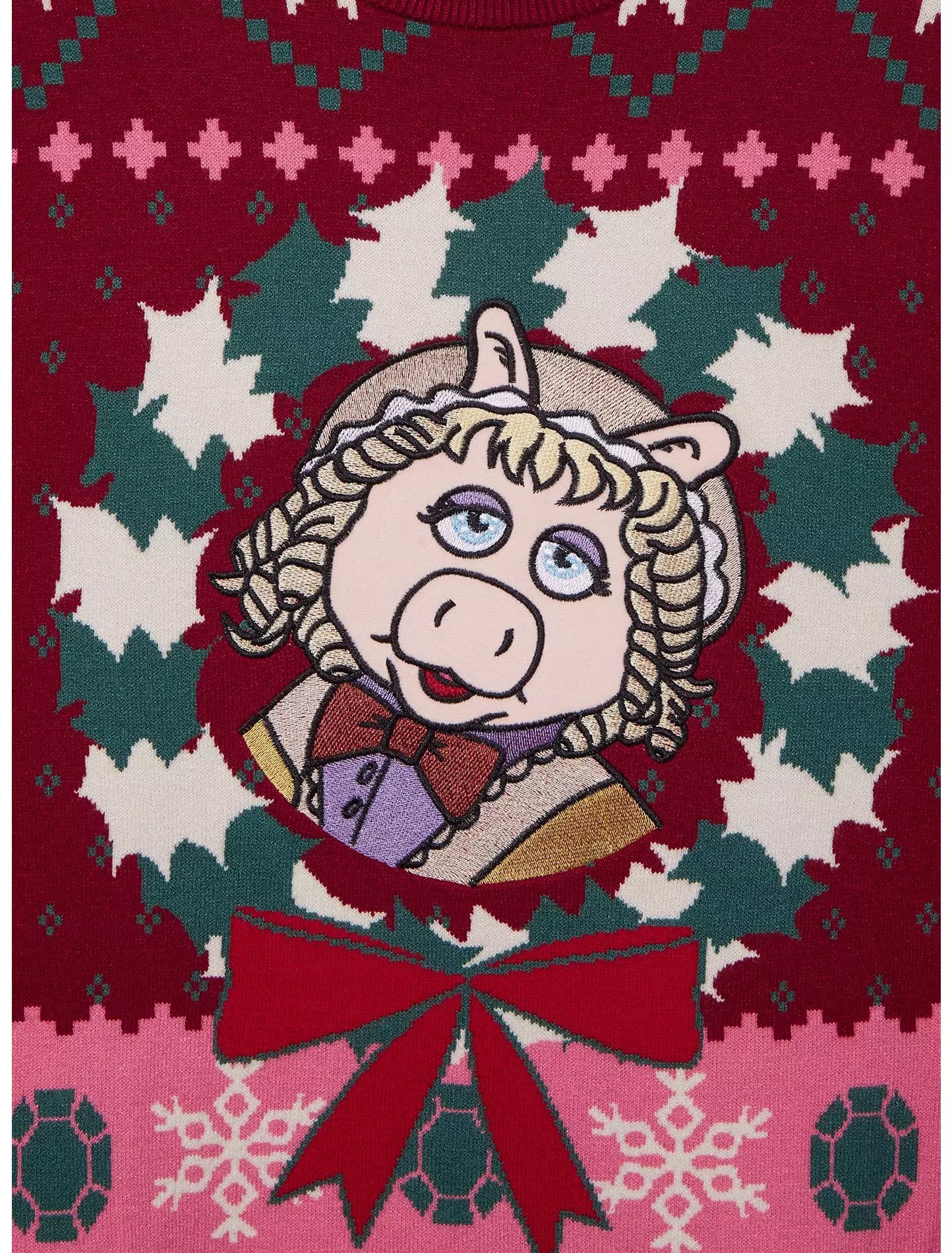 Suéter Navideño The Muppets Miss Piggy Ugly Sweater