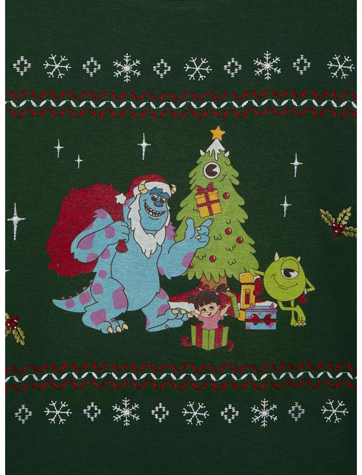 Monsters Inc Ugly Sweater Sueter Navideño