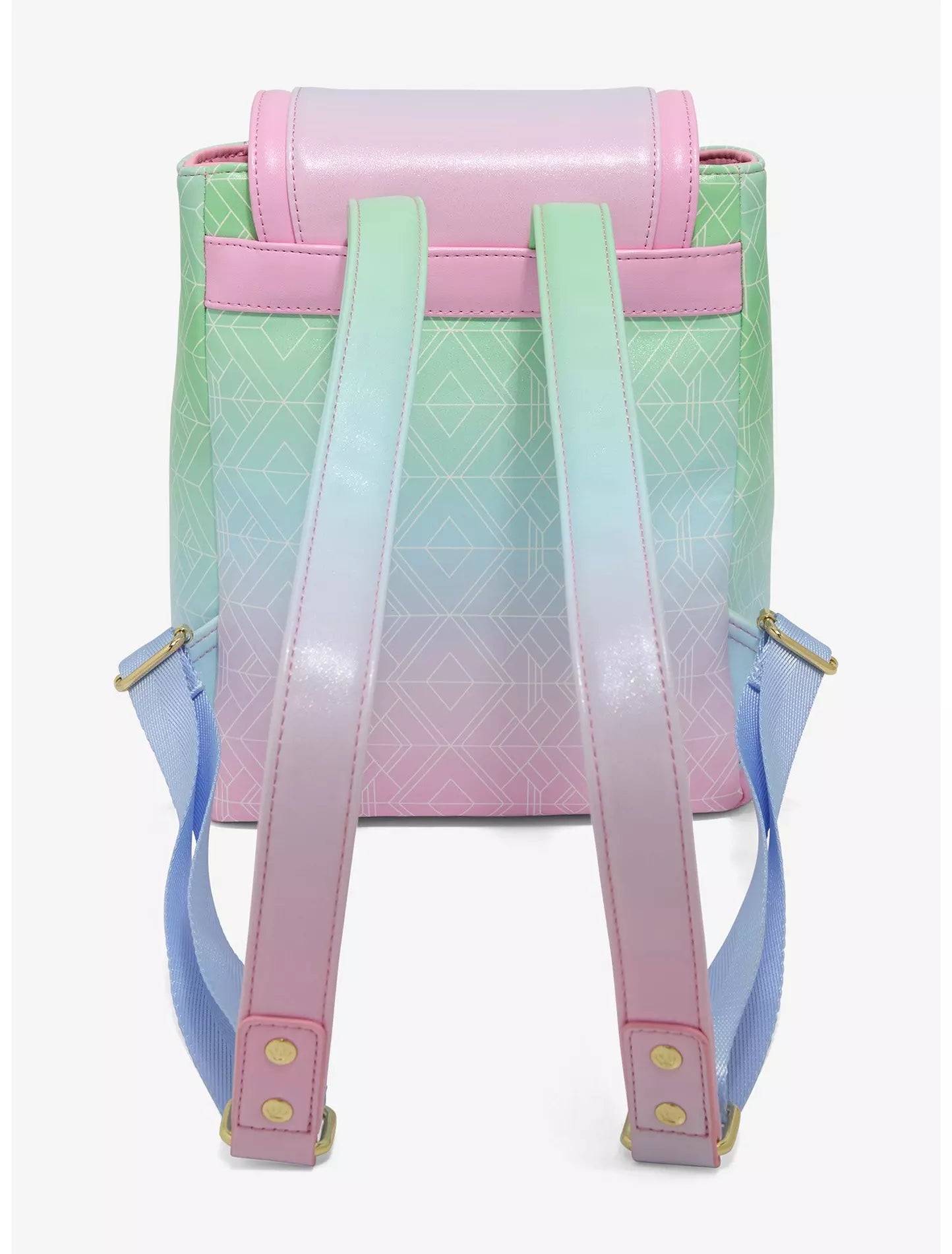 Mini Mochila Loungefly Wicked Iridiscente con Efecto Ombré