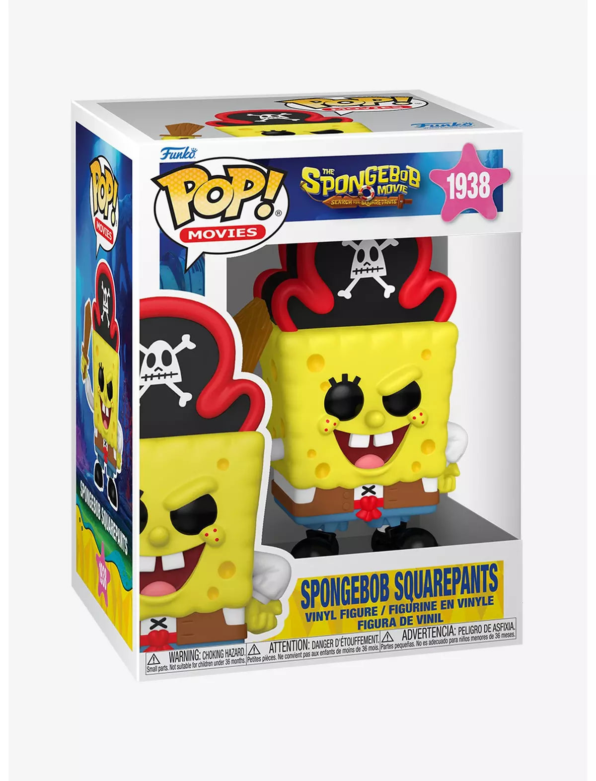 Funko Pop! Movies The SpongeBob Movie:Bob Esponja Funko Capitan