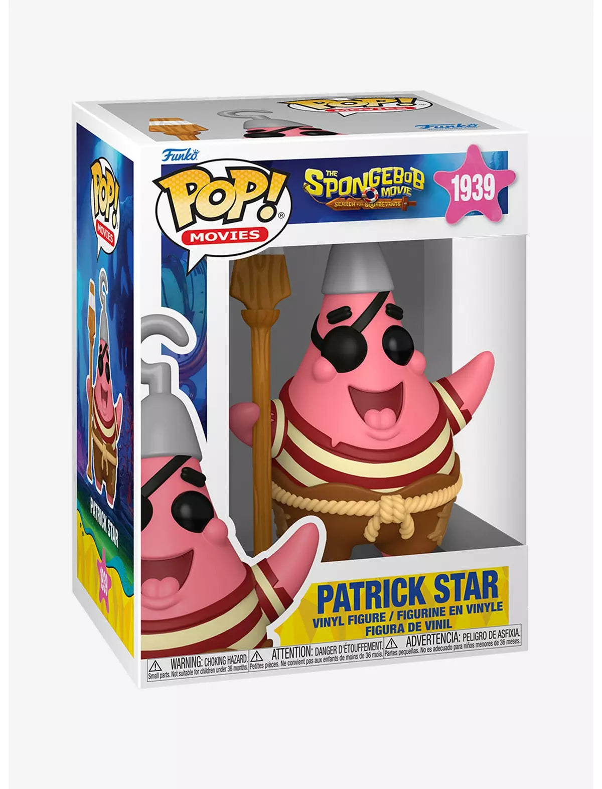 Funko Pop! Movies The SpongeBob Movie:Bob Esponja Funko Capitan Patricio