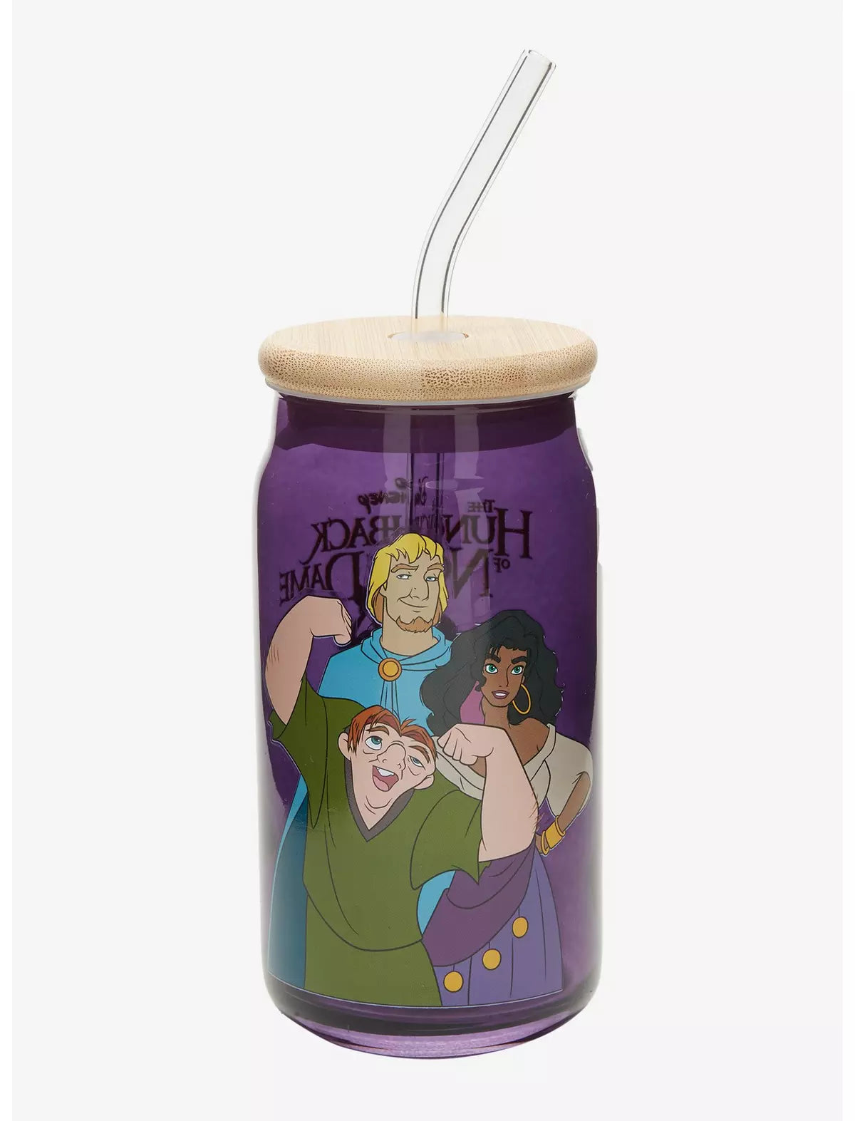 Jorobado De Notredame Vaso Vidrio