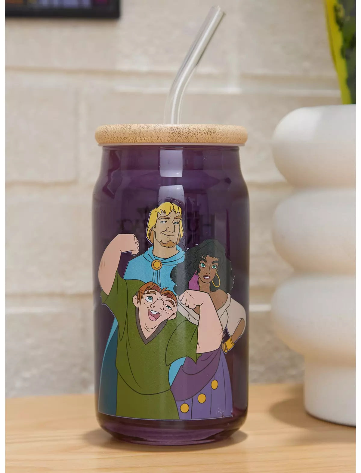 Jorobado De Notredame Vaso Vidrio