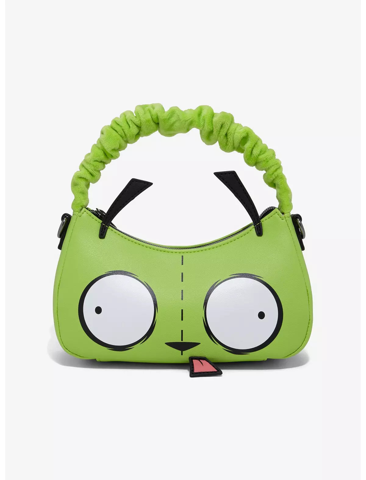 Loungefly Invader Zim GIR Fuzzy Handle Bolsa Crossbody