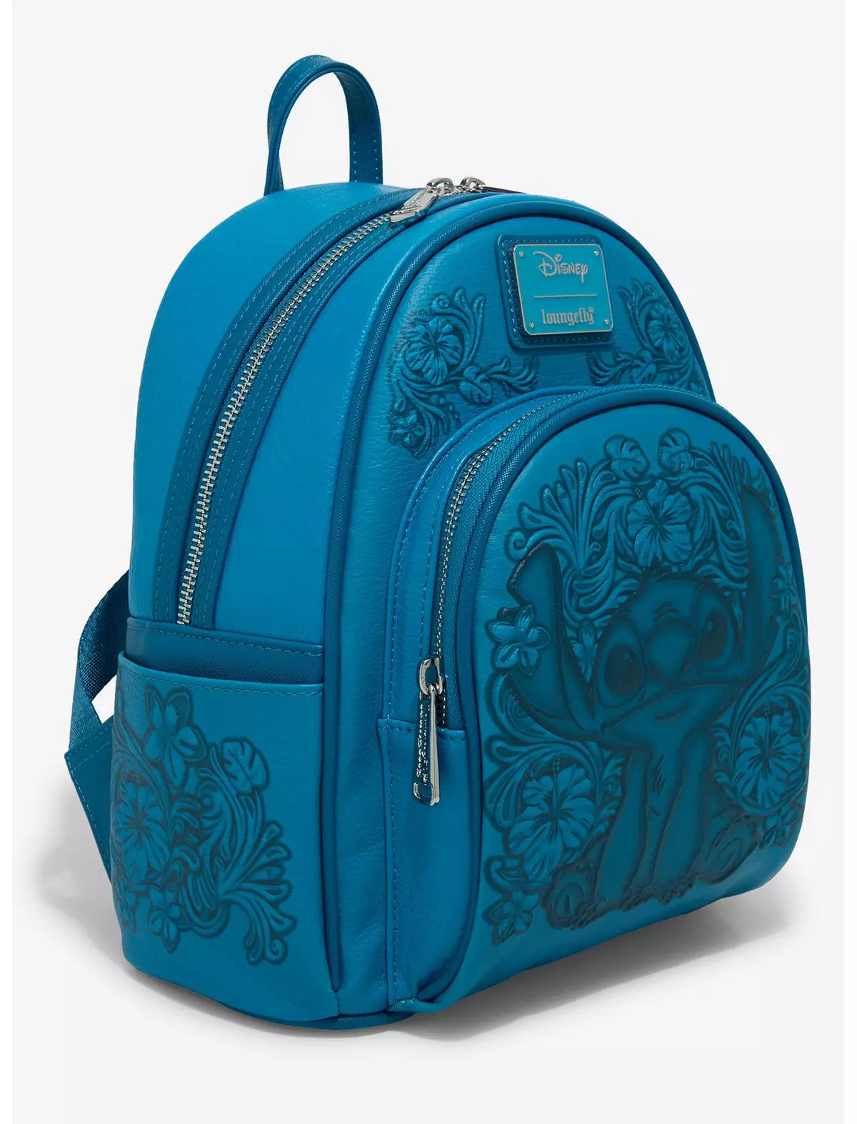 Lilo & Stitch Hibiscus Blue Mochila Stitch