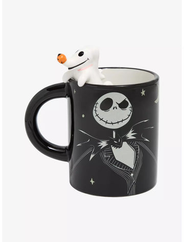 Taza Zero Asomándose Extraño Mundo de Jack The Nightmare Before Christmas