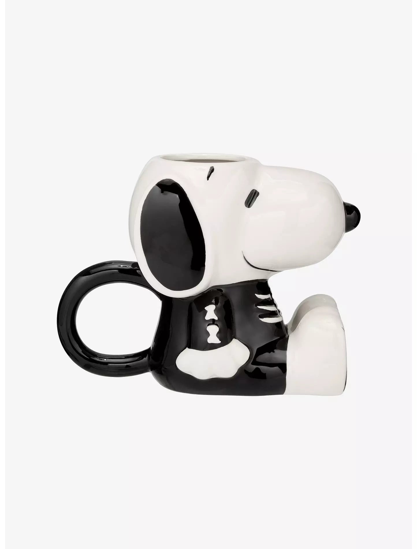 Taza Peanuts Snoopy Esqueleto