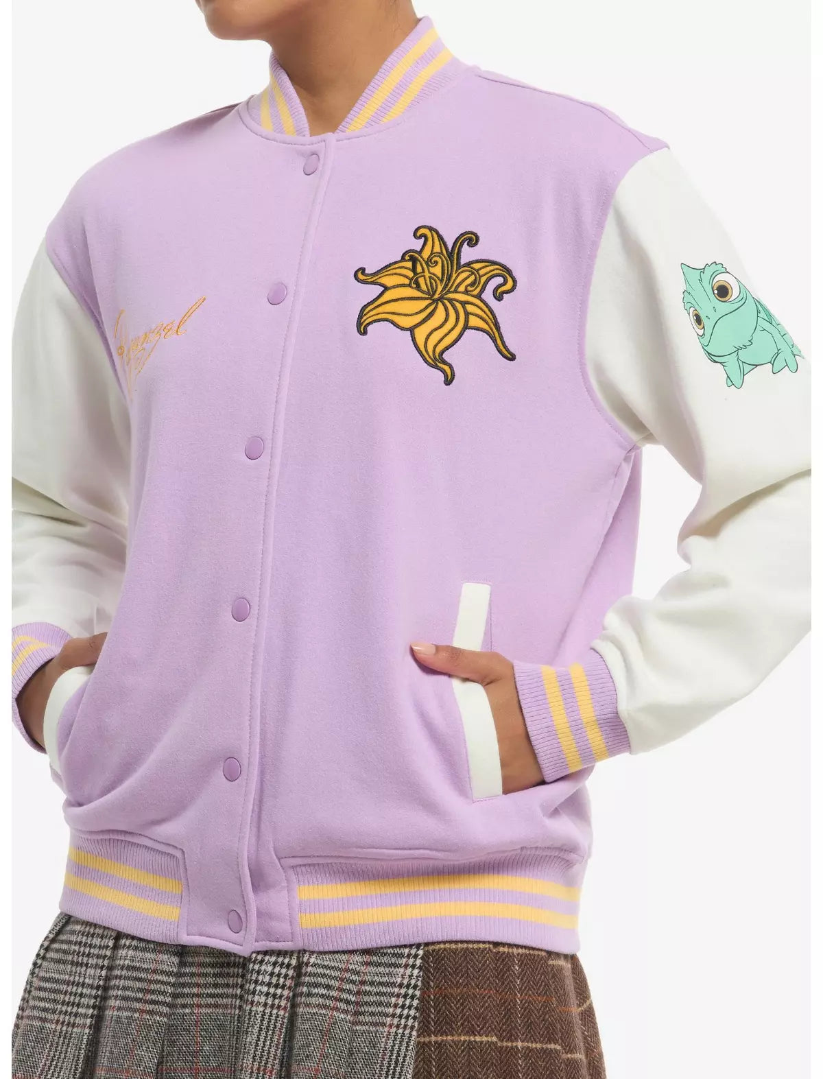 Enredados Rapunzel Chamarra Varsity
