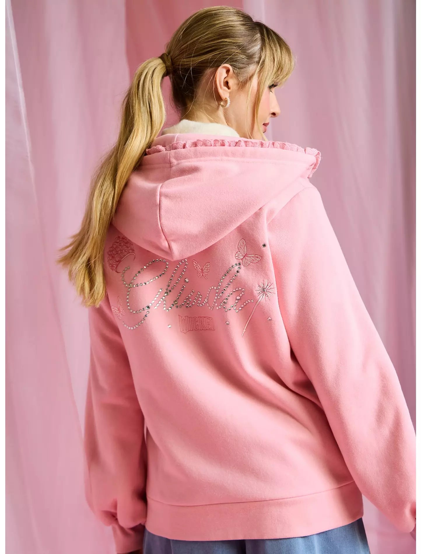 Sudadera con Cierre Wicked Glinda