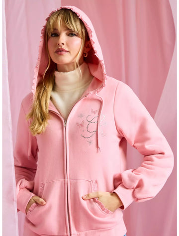 Sudadera con Cierre Wicked Glinda