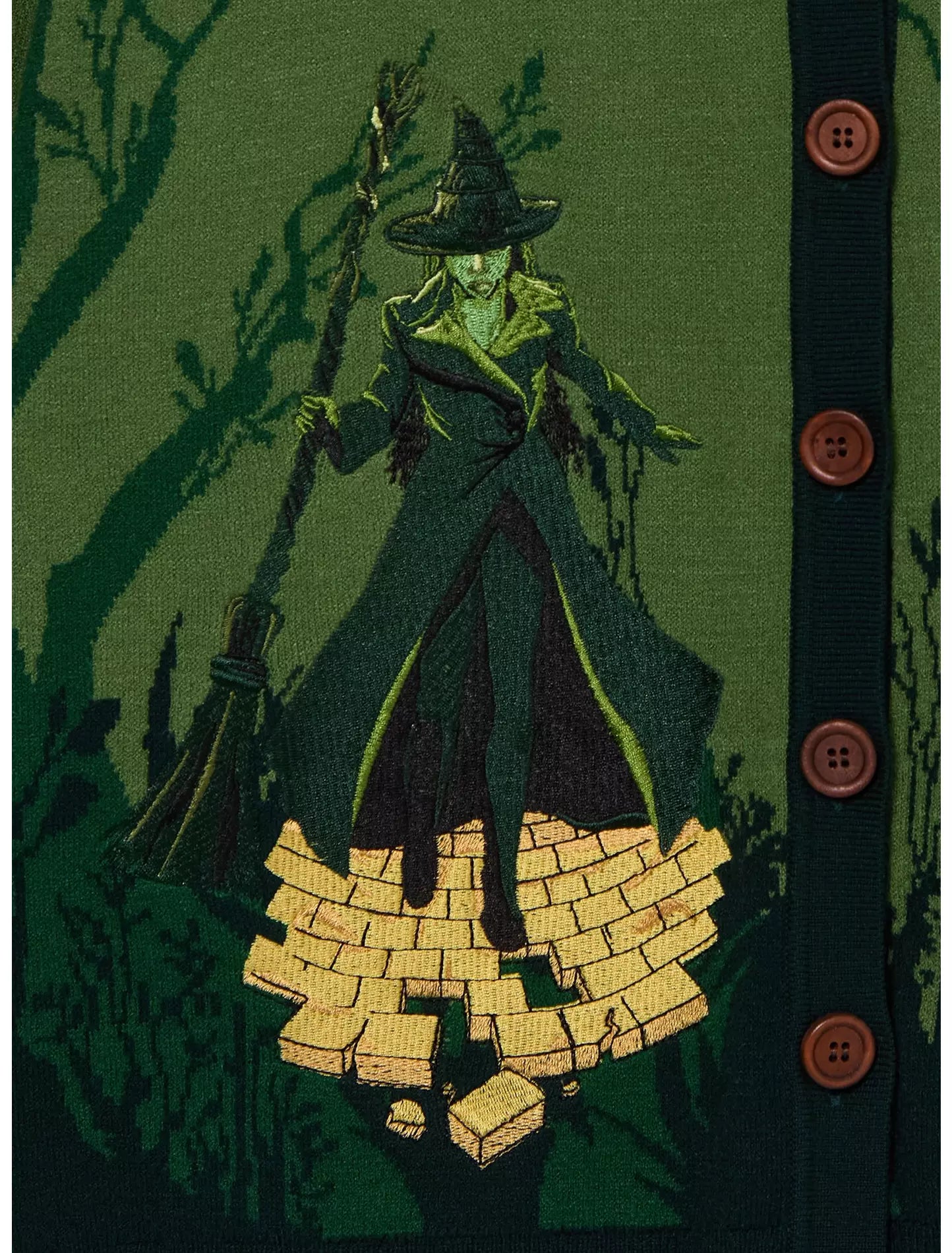 Cárdigan Wicked Elphaba Bosque