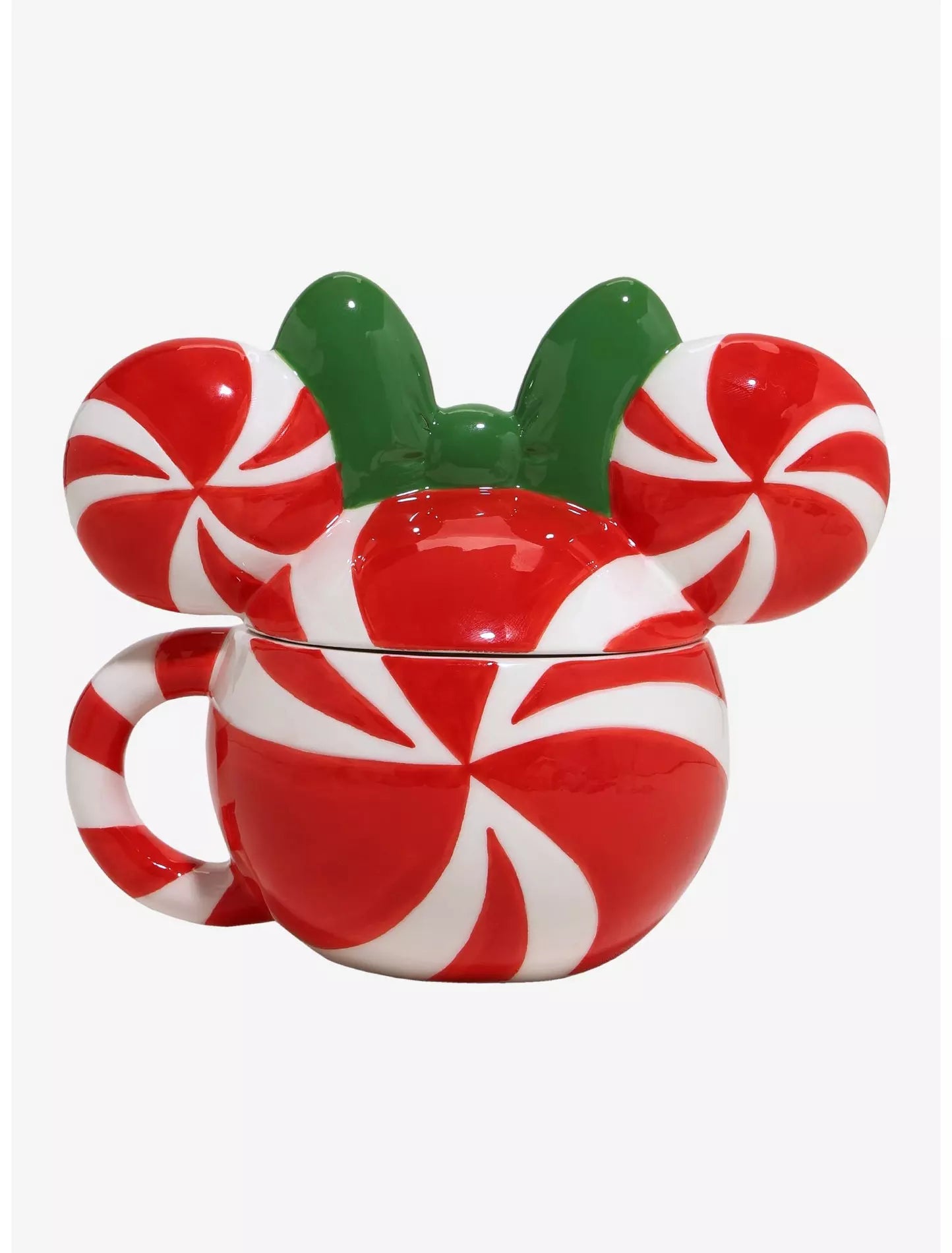 Taza Minnie Mouse dulce de menta con tapa Disney