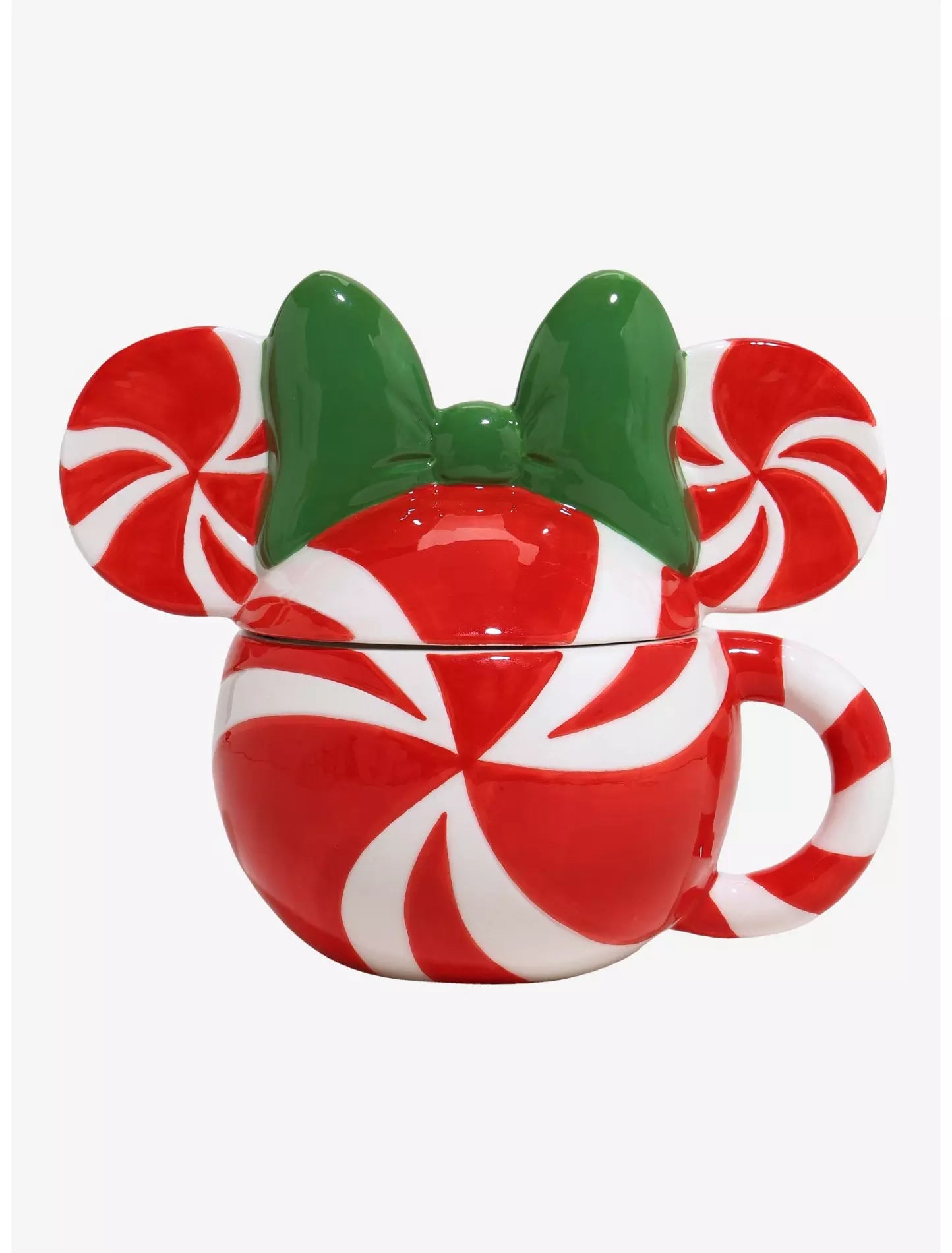 Taza Minnie Mouse dulce de menta con tapa Disney