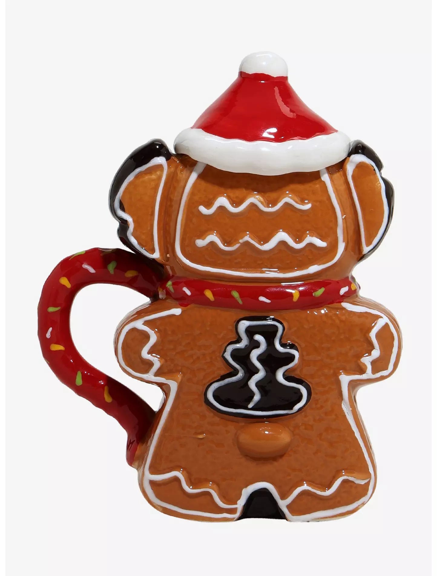 Taza Stitch de jengibre con tapa Lilo & Stitch Disney