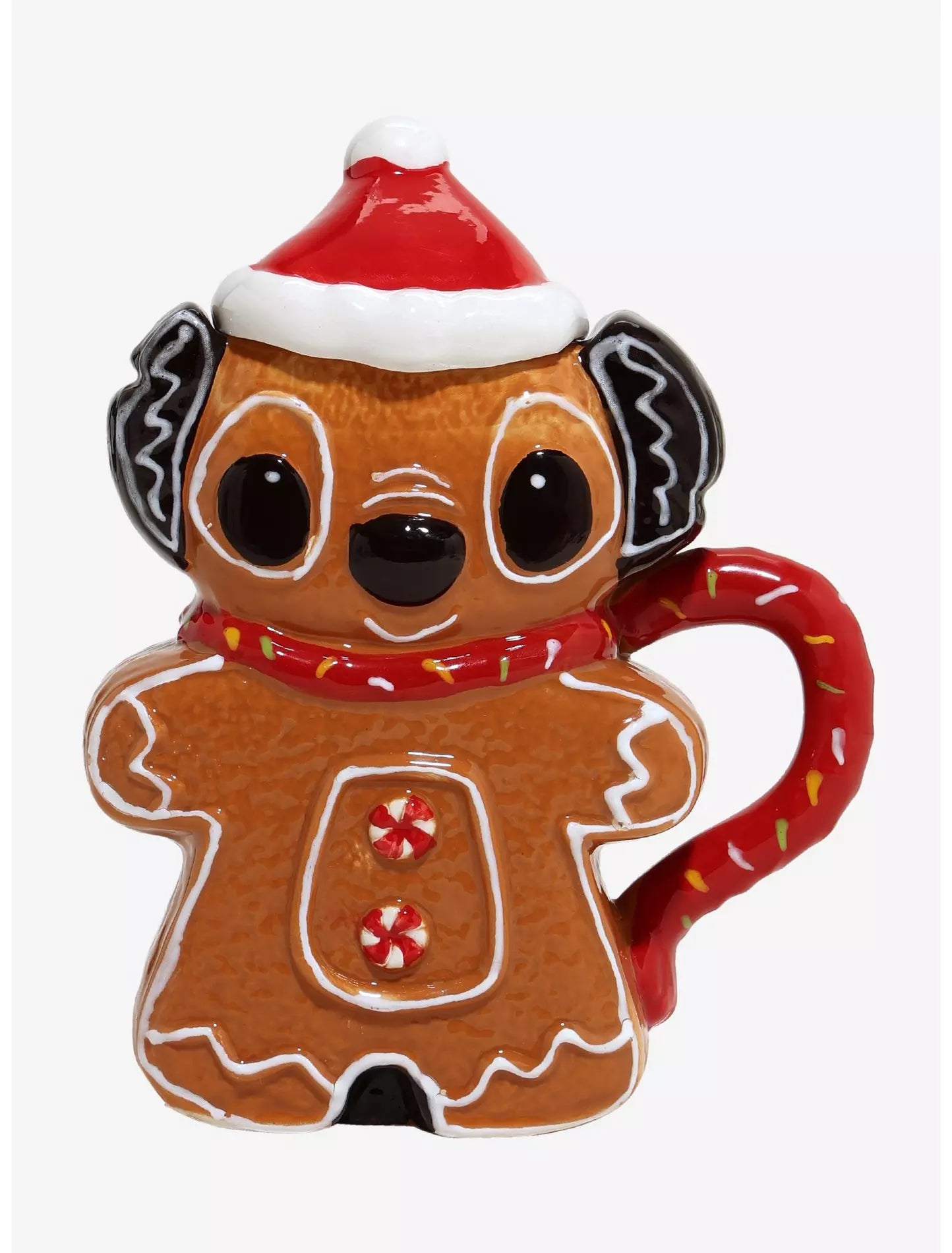 Taza Stitch de jengibre con tapa Lilo & Stitch Disney