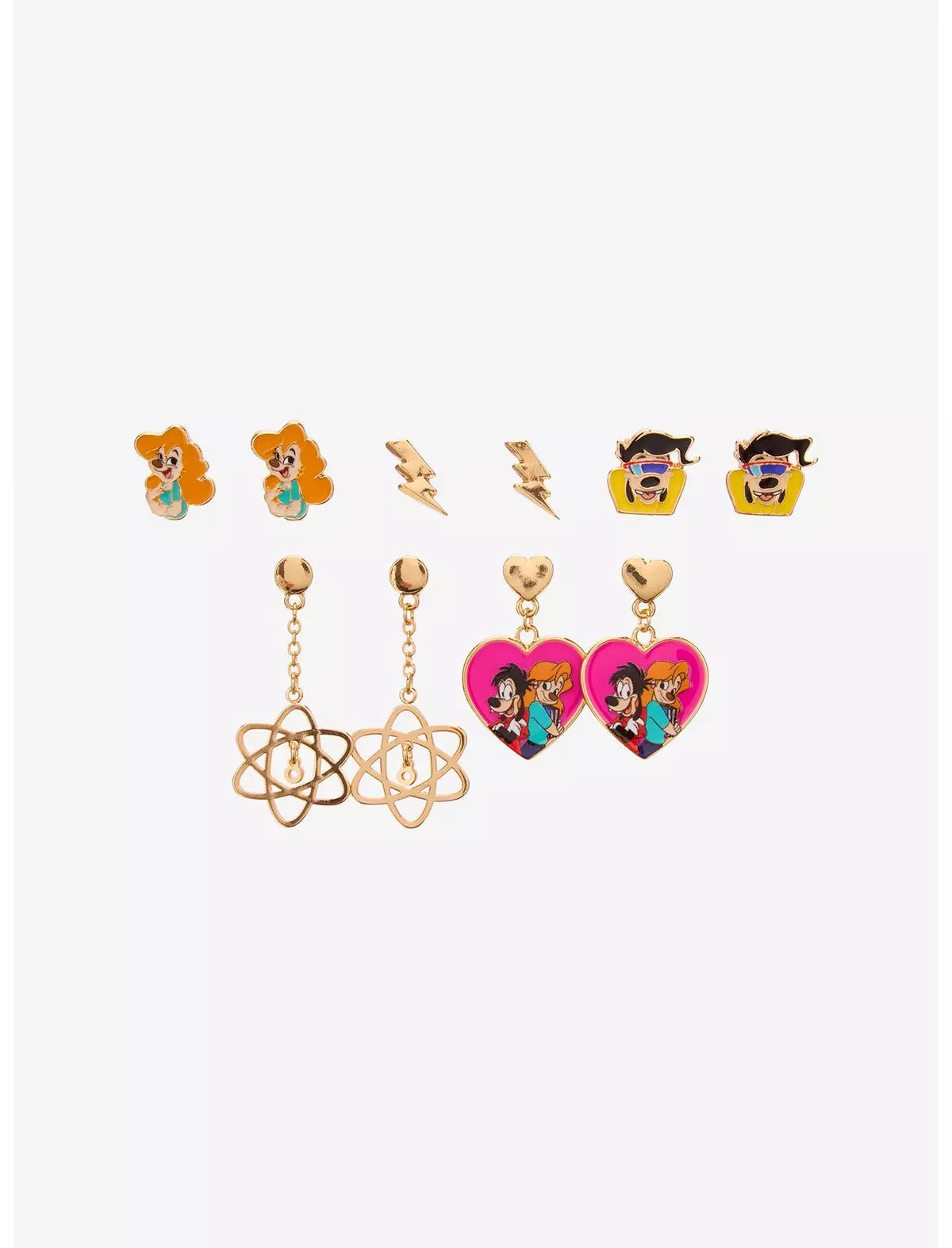 Disney A Goofy Movie Max & Roxanne Set De Aretes