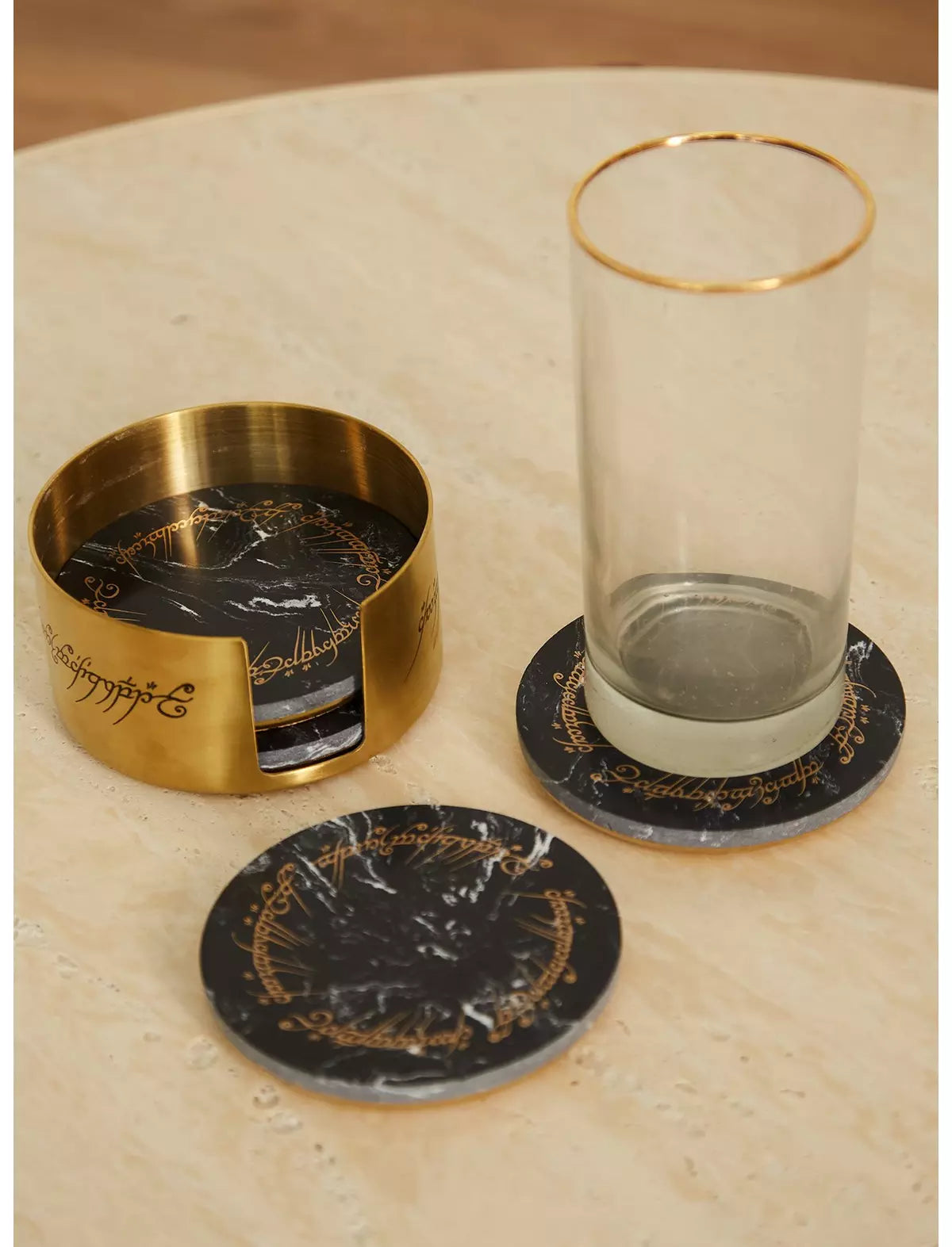 Señor De Los Anillos Set De Portavasos