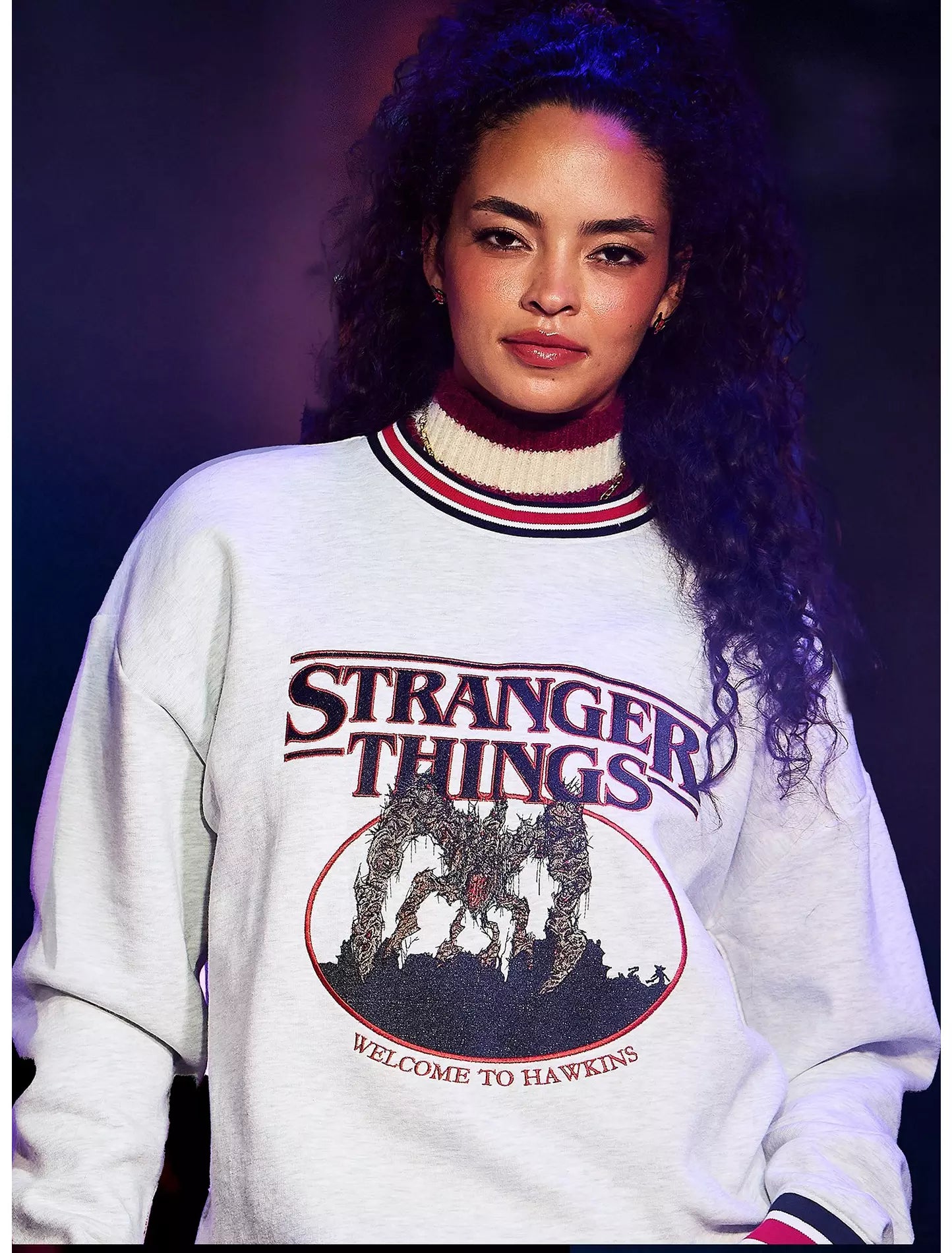 Sudadera Mind Flayer Azotamentes Stranger Things Mujer