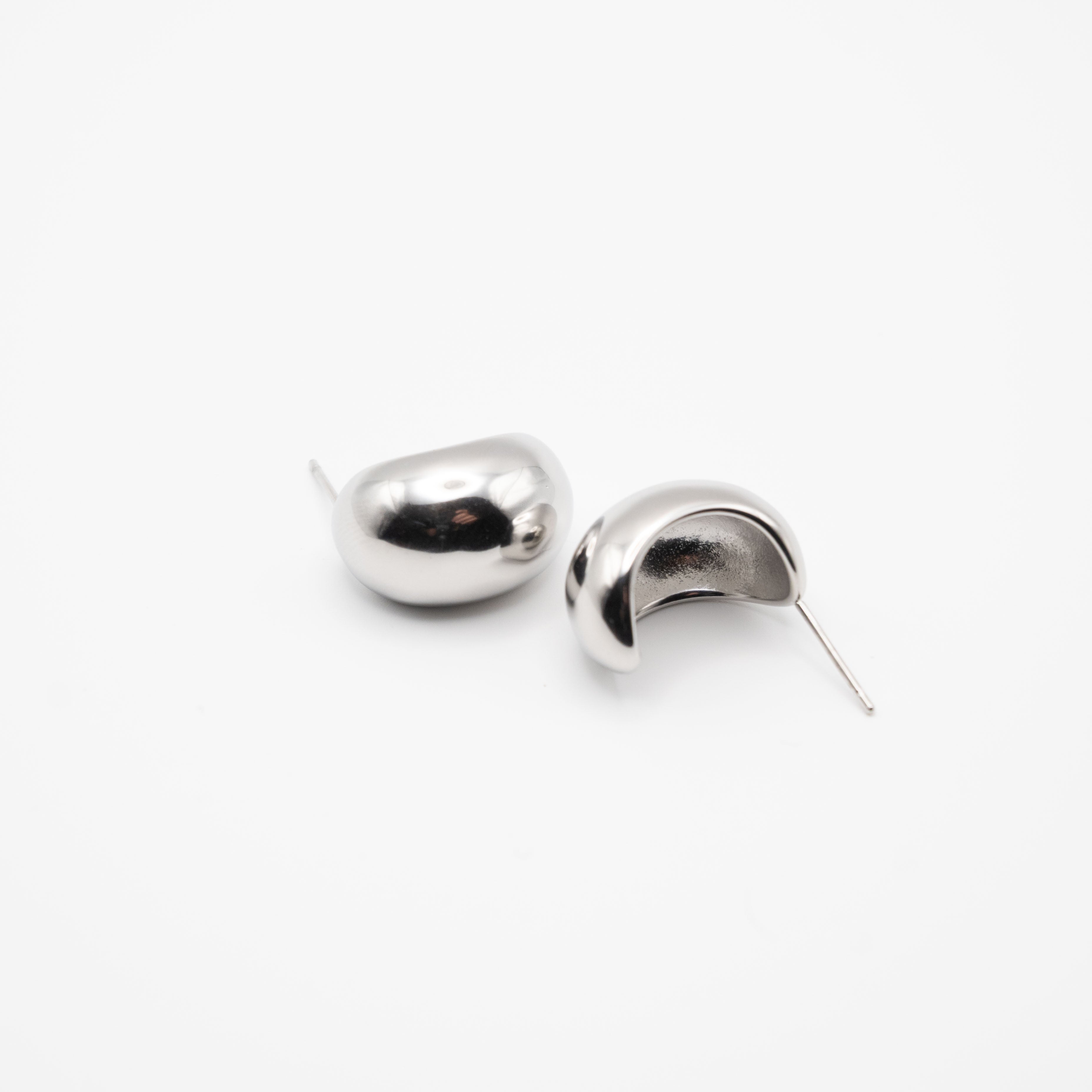 Aretes Plateados