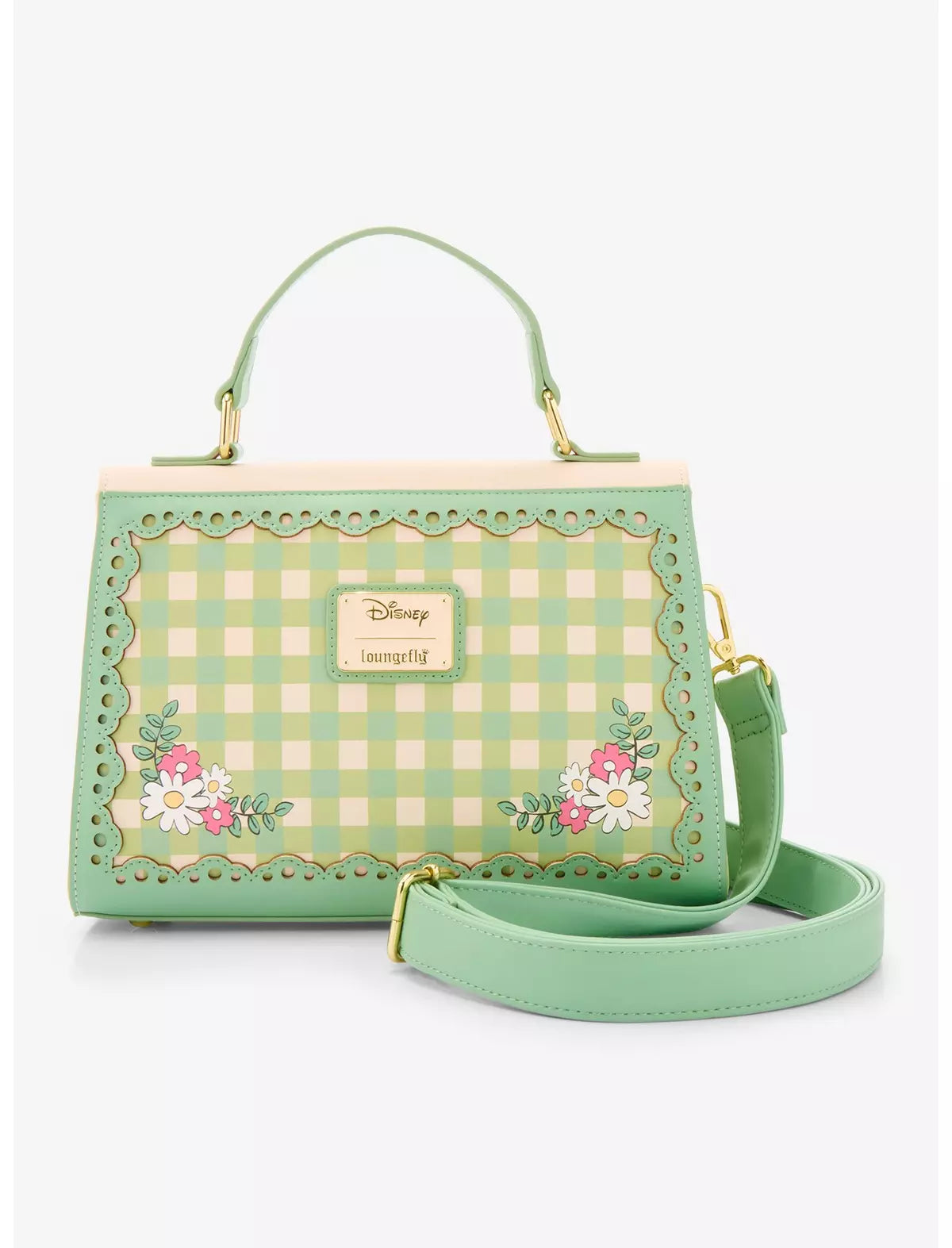 Winnie Pooh Bolsa Crossbody Floral Gingham