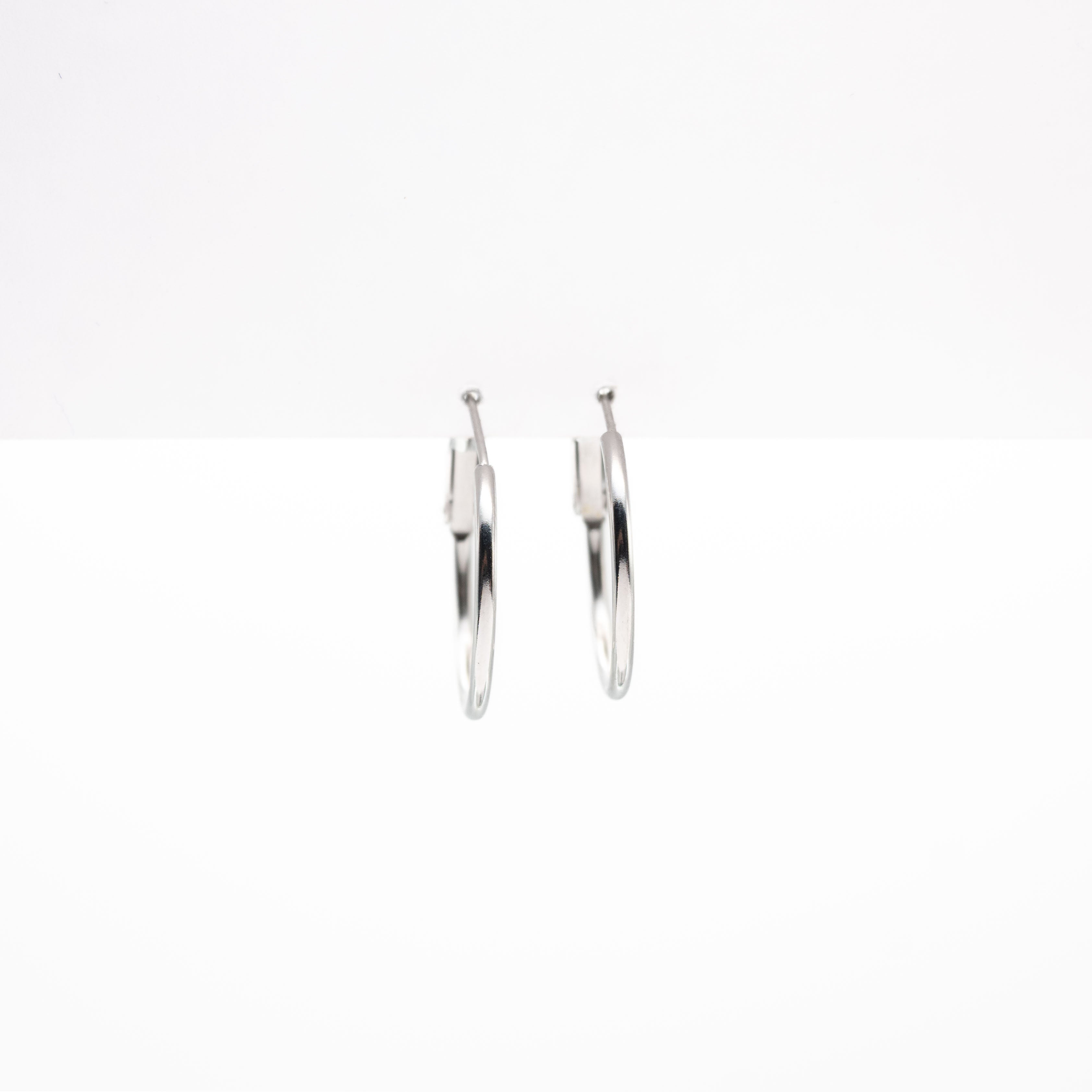 Aretes De Argolla Mediano