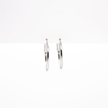 Aretes De Argolla Mediano