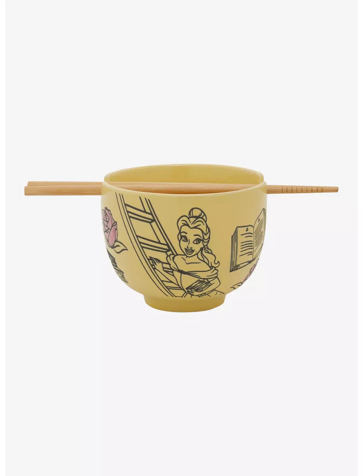 La Bella Y La Bestia Tazón Ramen Bowl
