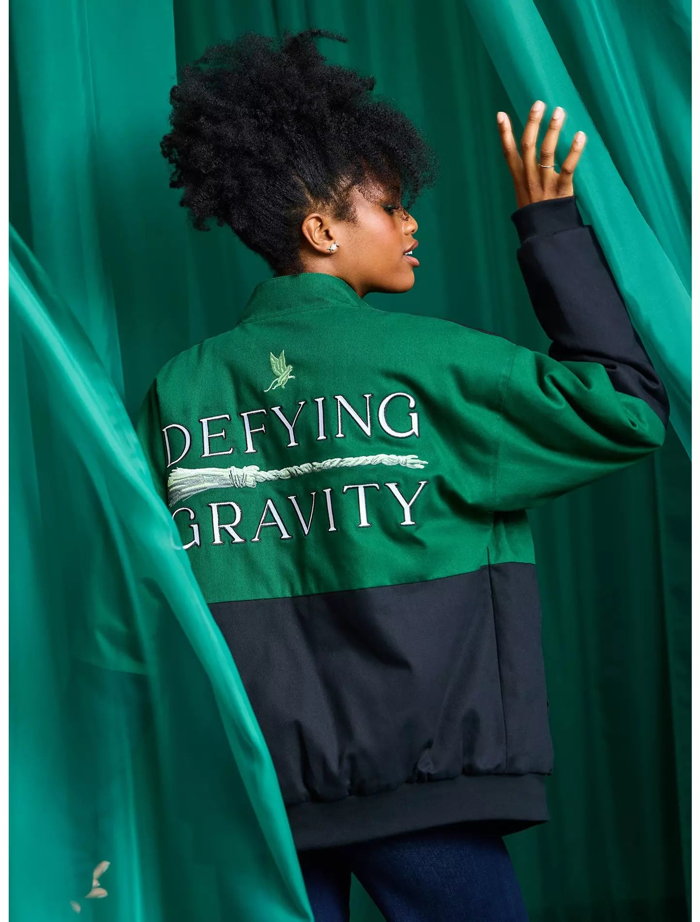 Wicked Elphaba Chaqueta Racing Defying Gravity