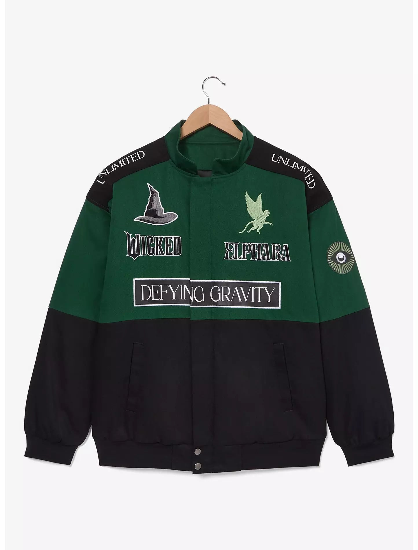 Wicked Elphaba Chaqueta Racing Defying Gravity