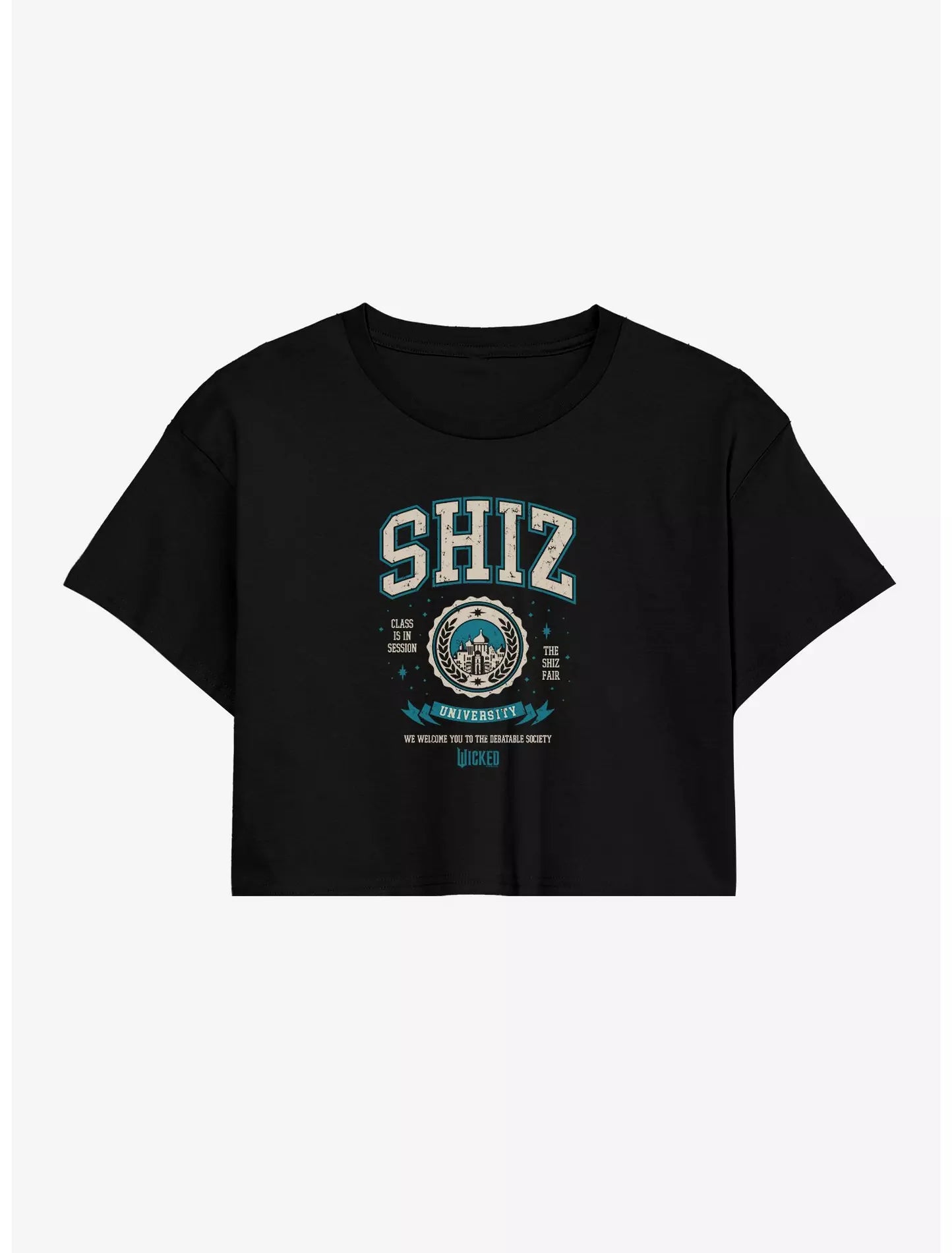 Wicked Shiz University Camiseta Crop para Mujer