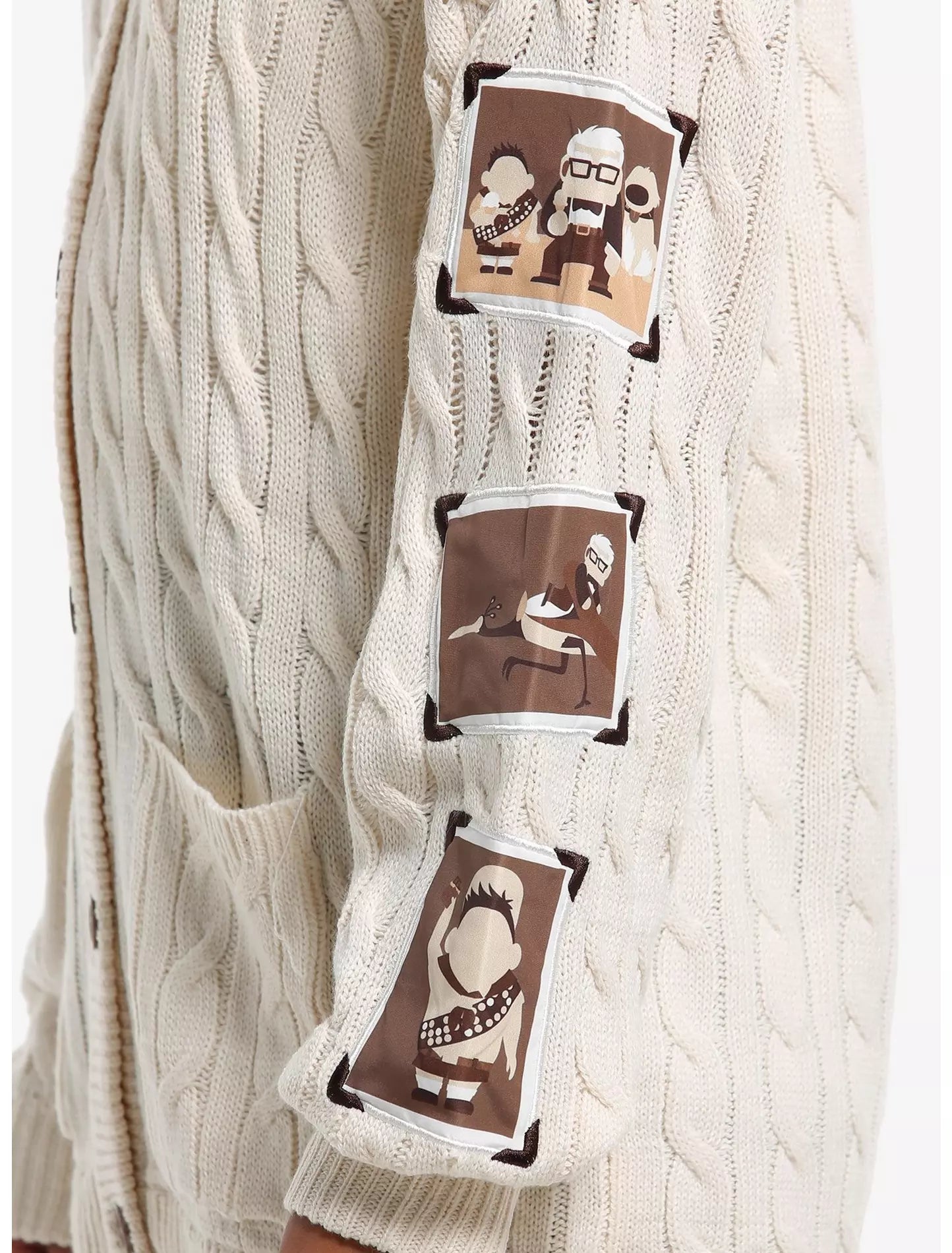 Up Pixar Sueter Cardigan Tejido con Parche Fotográfico Disney – Her Universe